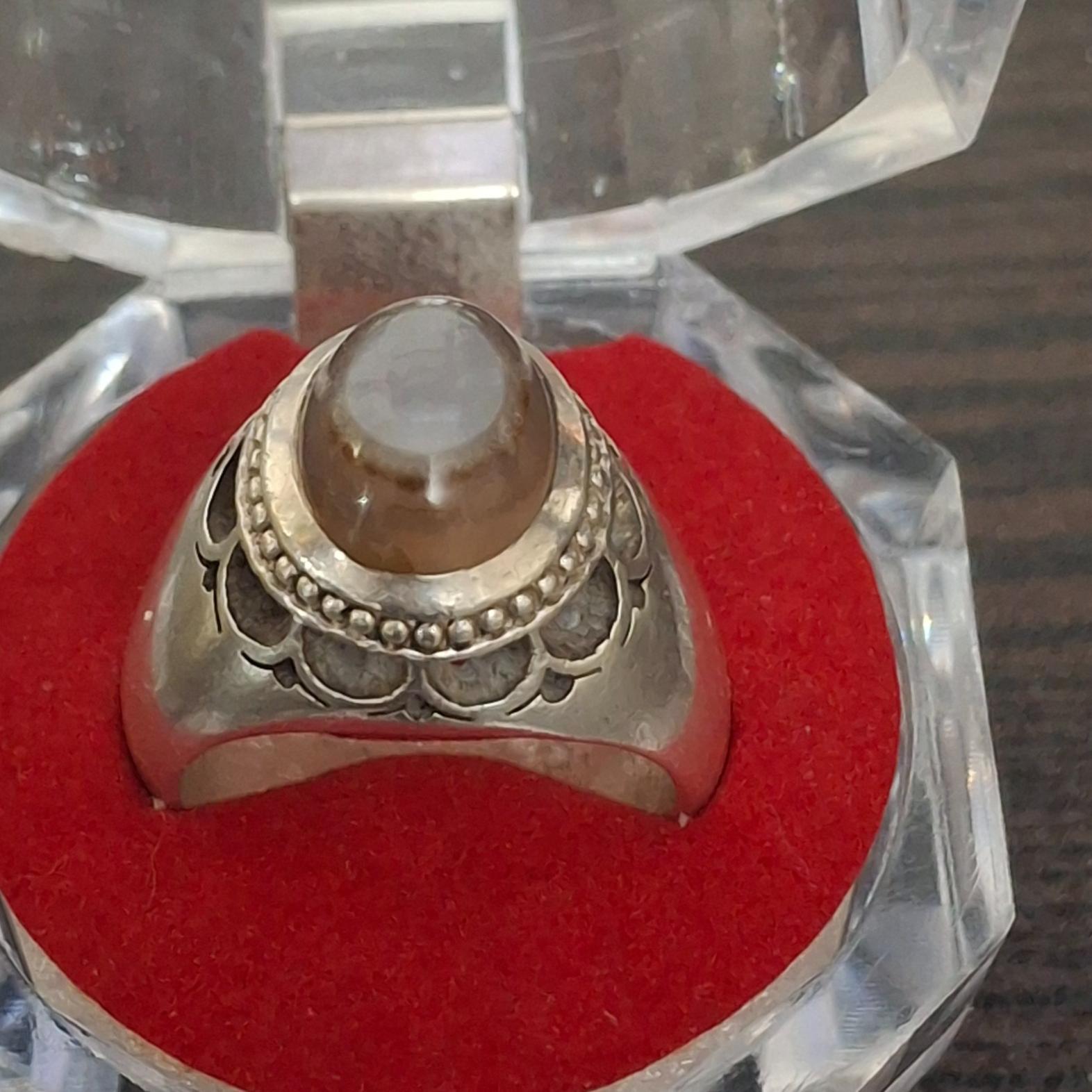 انگشتر باباقوری یمنی رکاب دست ساز کلکسیونی