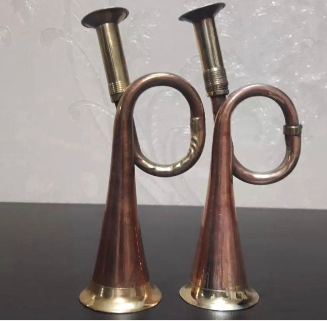 شیپور خوش صدا قدیمی ارتفاع 15 سانتیمتر