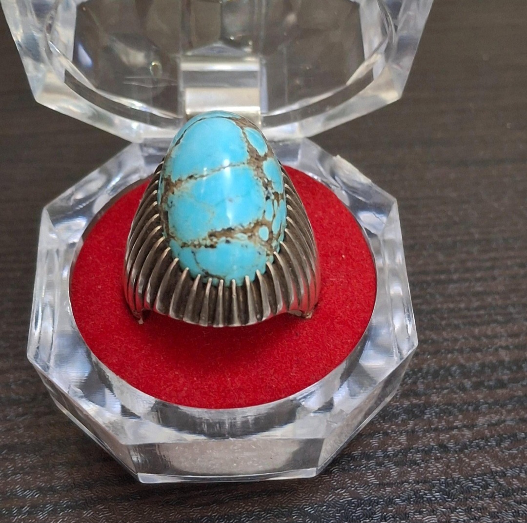 انگشتر نیشابور قواره دار رکاب طاهر کلکسیونی