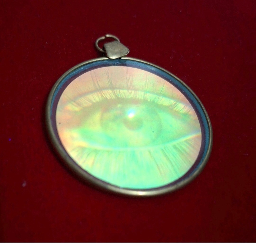 آویز چشم سه بعدی درو قدیمی و کلکسیونی