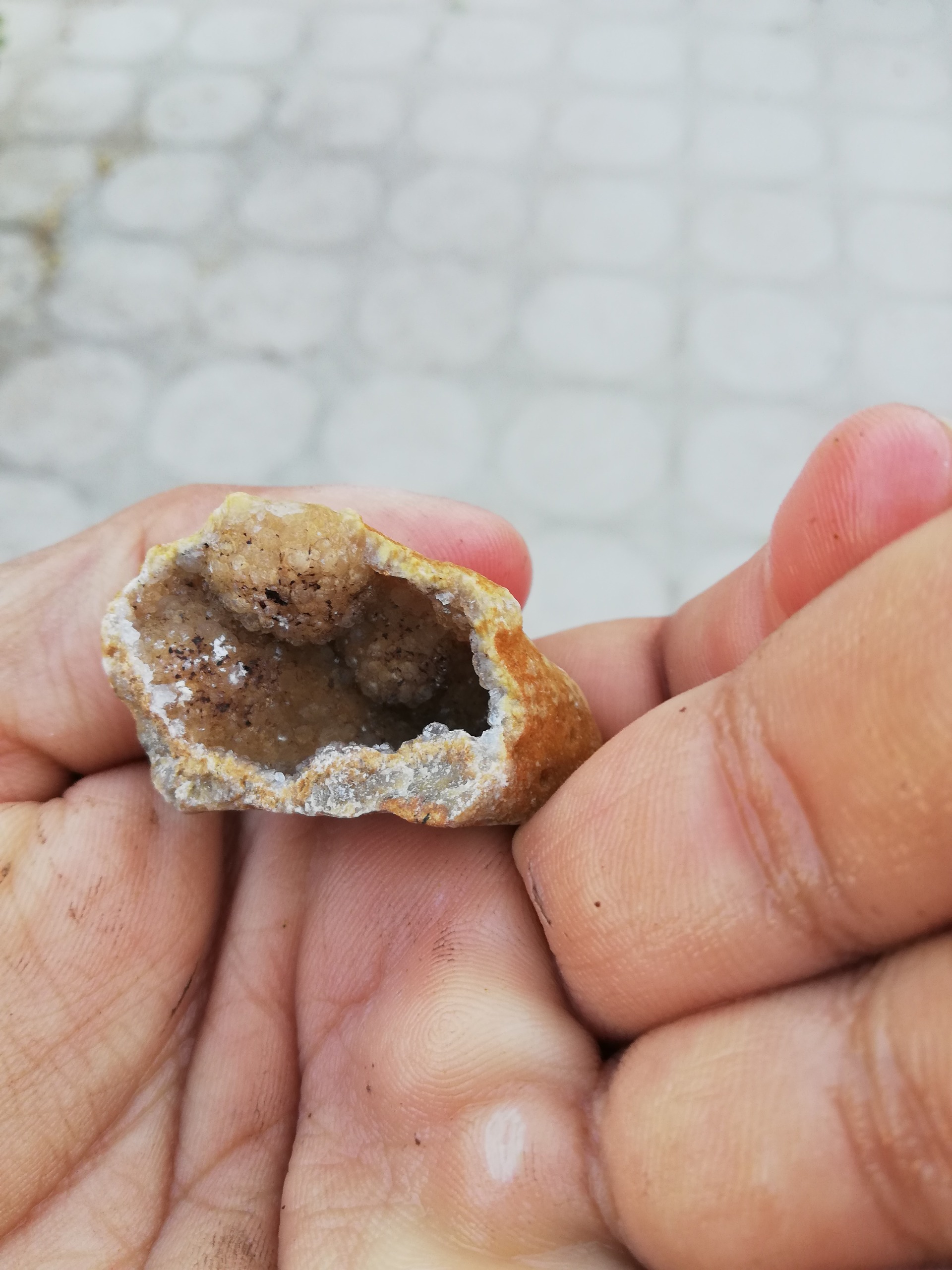توپی کوارتز توخالی کلکسیونی