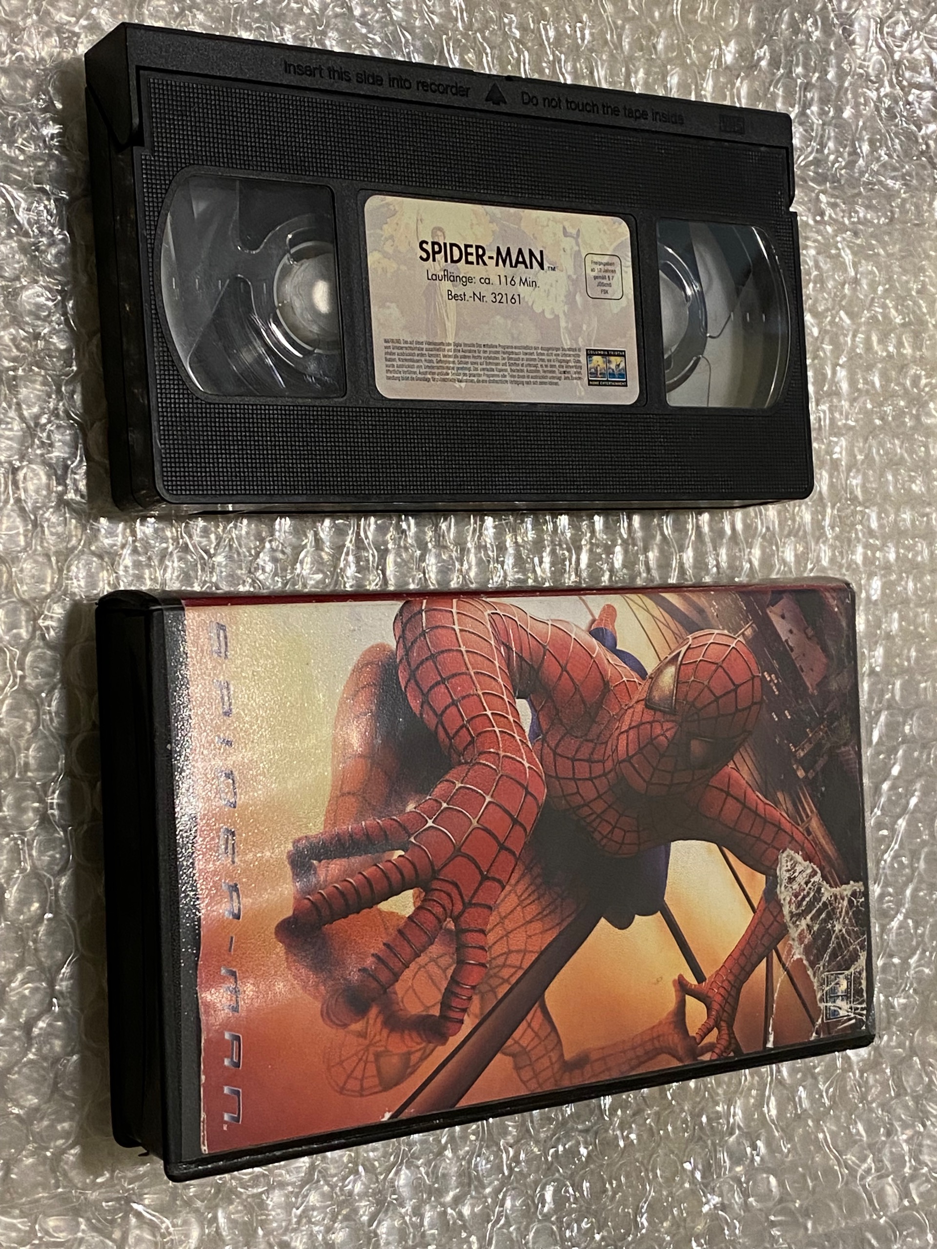 نوار اورجینال vhs مرد عنکبوتی