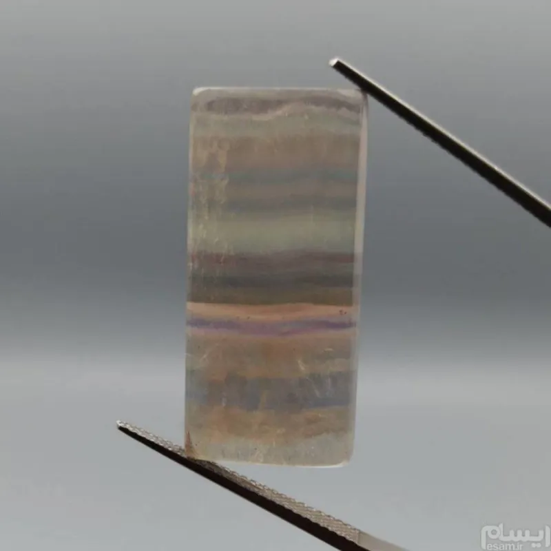 نگین فلورین رنگین کمانی طبیعی