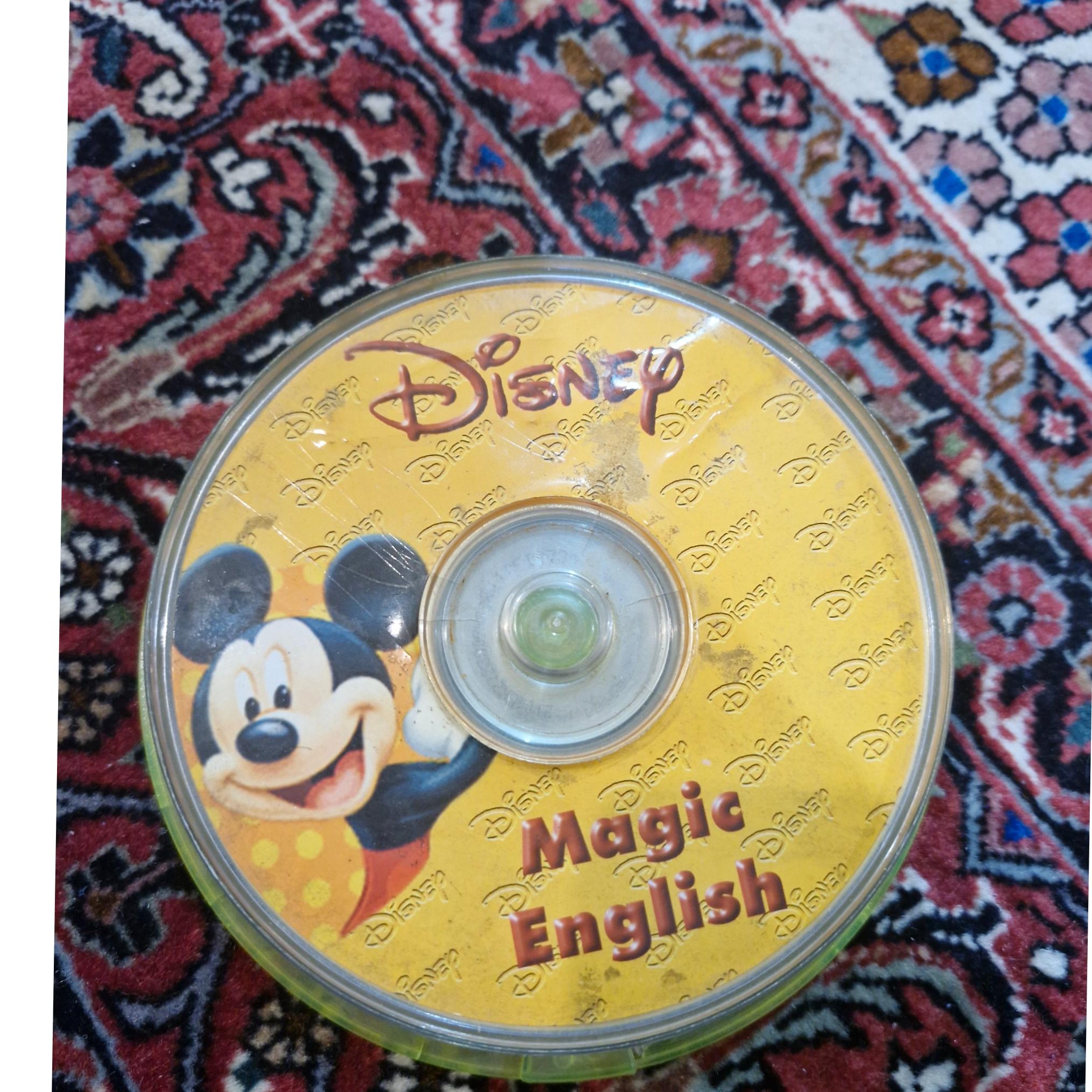 Cd اموزشی زبان انگلیسی کارتونی میکی موس کودکان