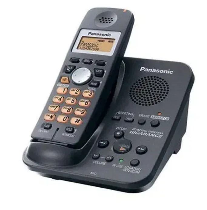 تلفن بیسیم اورجینال پاناسونیک منشی دار در حد نو