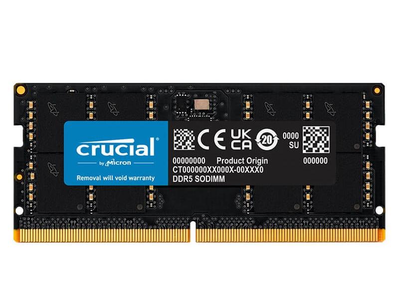 رم نوت بوک Crucial RAM 16GB DDR5 4800 MHz