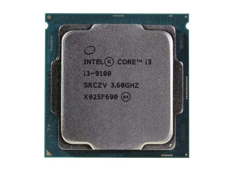 سی پی یو   Intel Core i3 9100 Tray