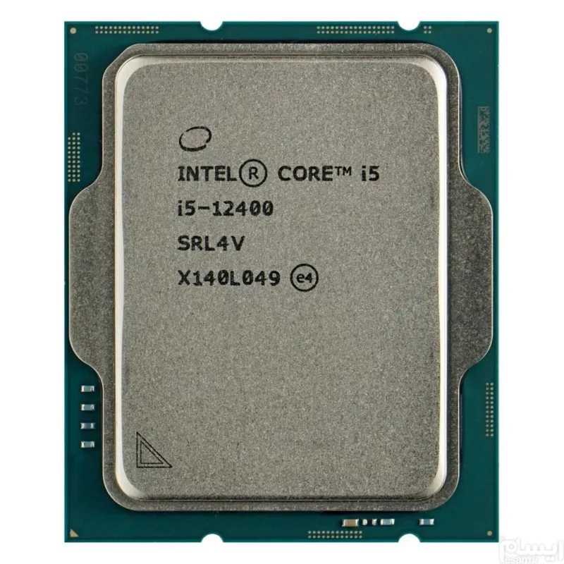 سی پی یو Intel i5 12400 Tray