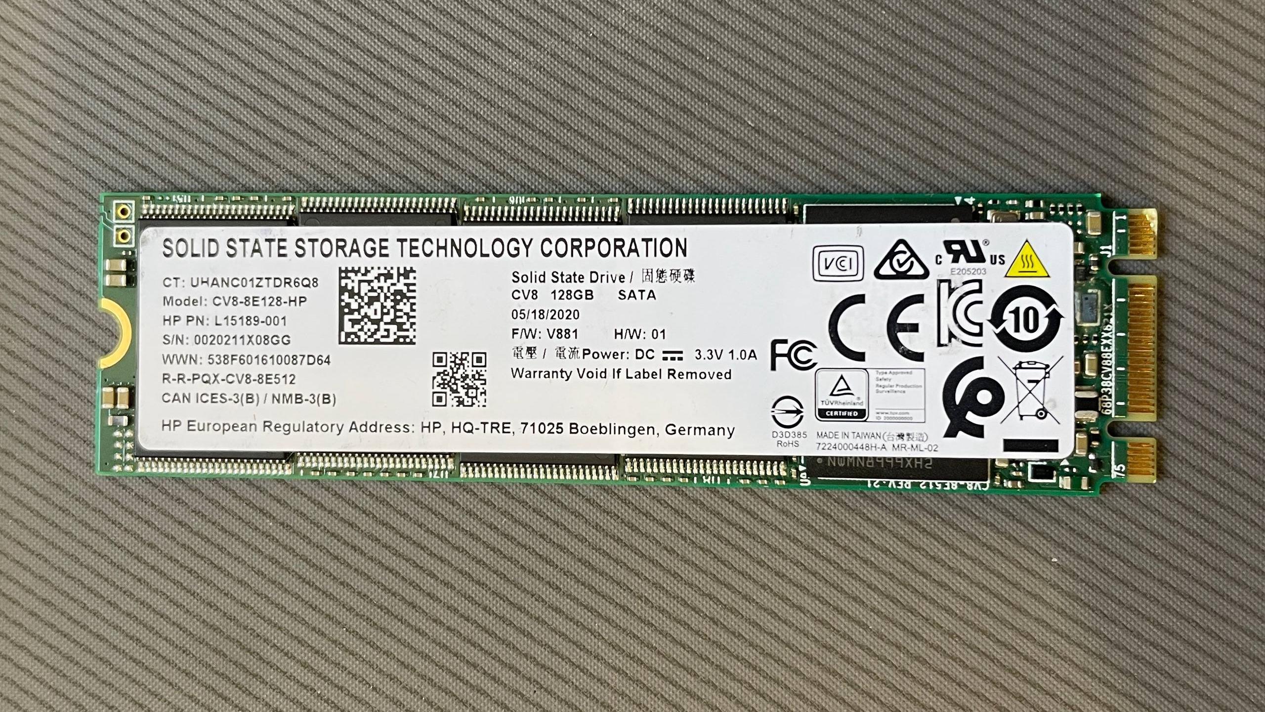 هارد SSD 128GB SATA M.2 2280 لایتون