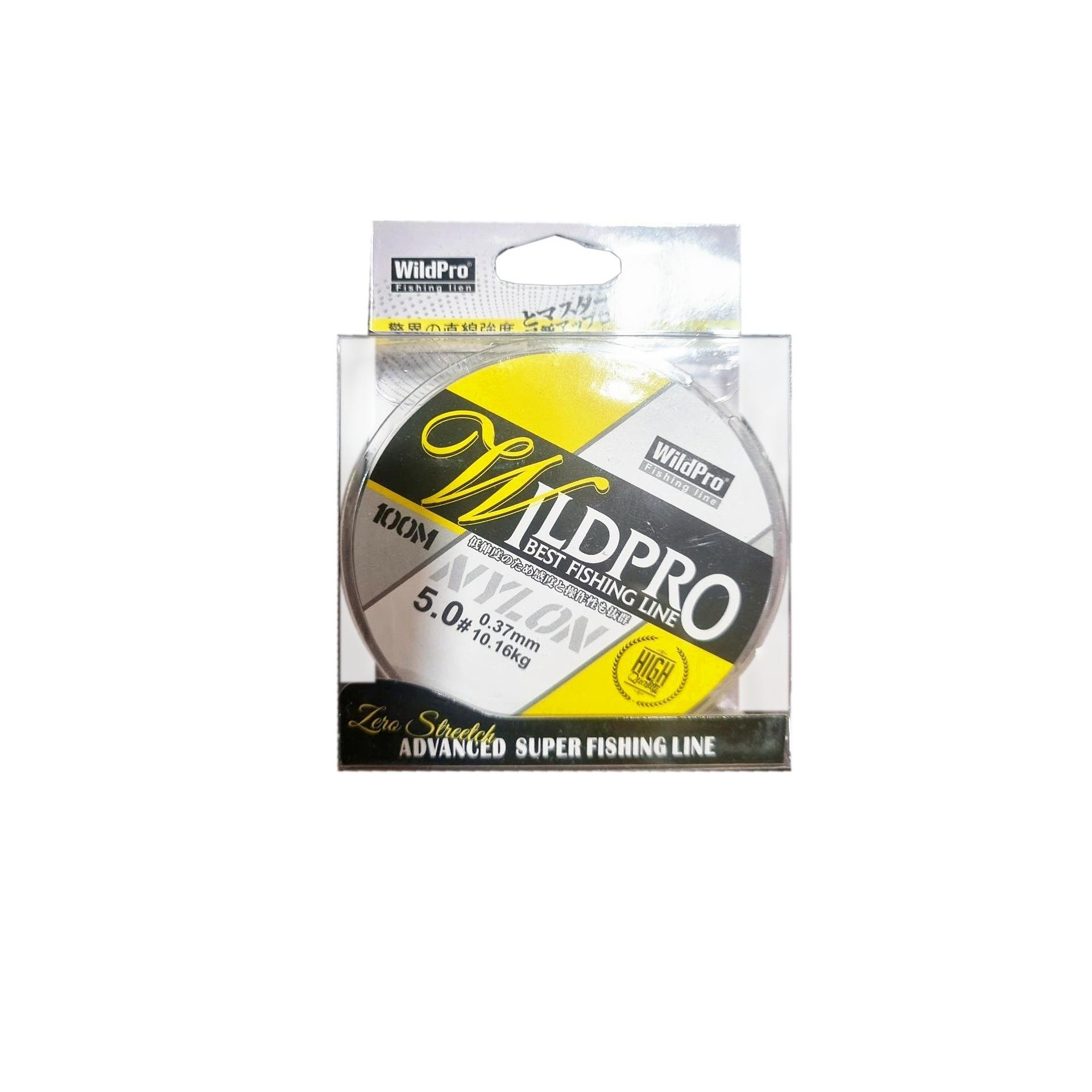 نخ ماهیگیری WildPro نایلون 100M-0.37mm-10.16KG