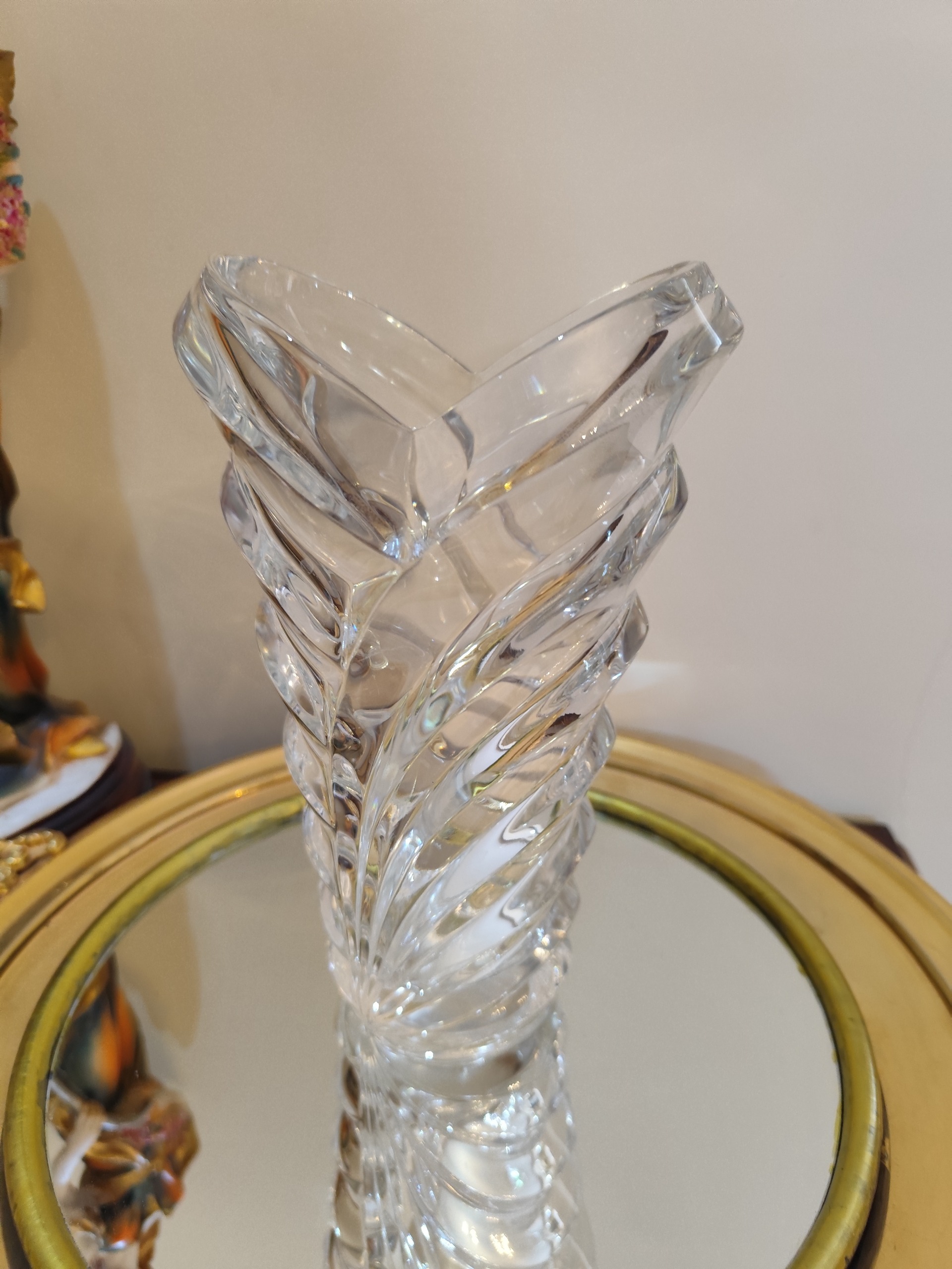 گلدان کریستال قدیمی