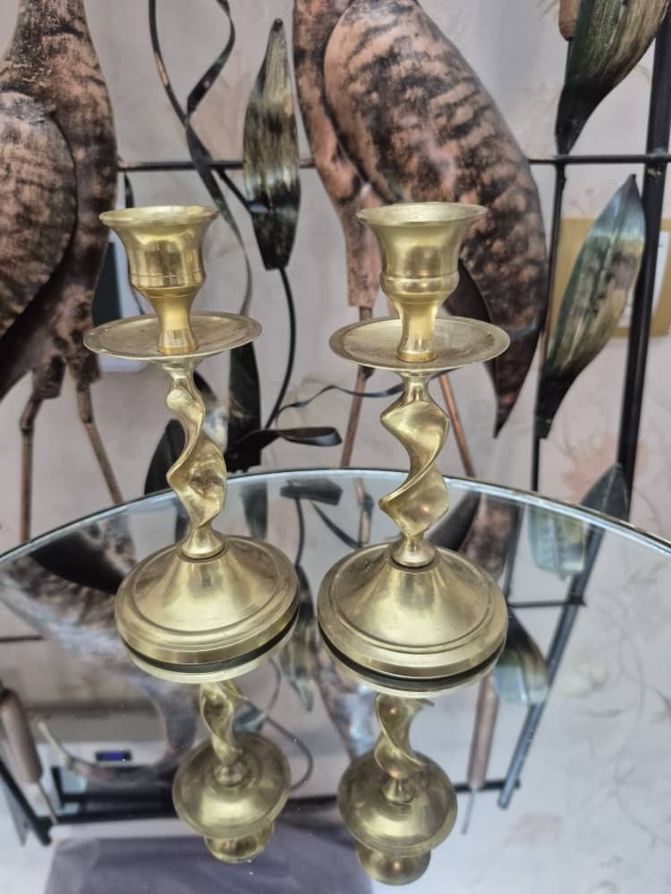 شمعدان برنجی هندی