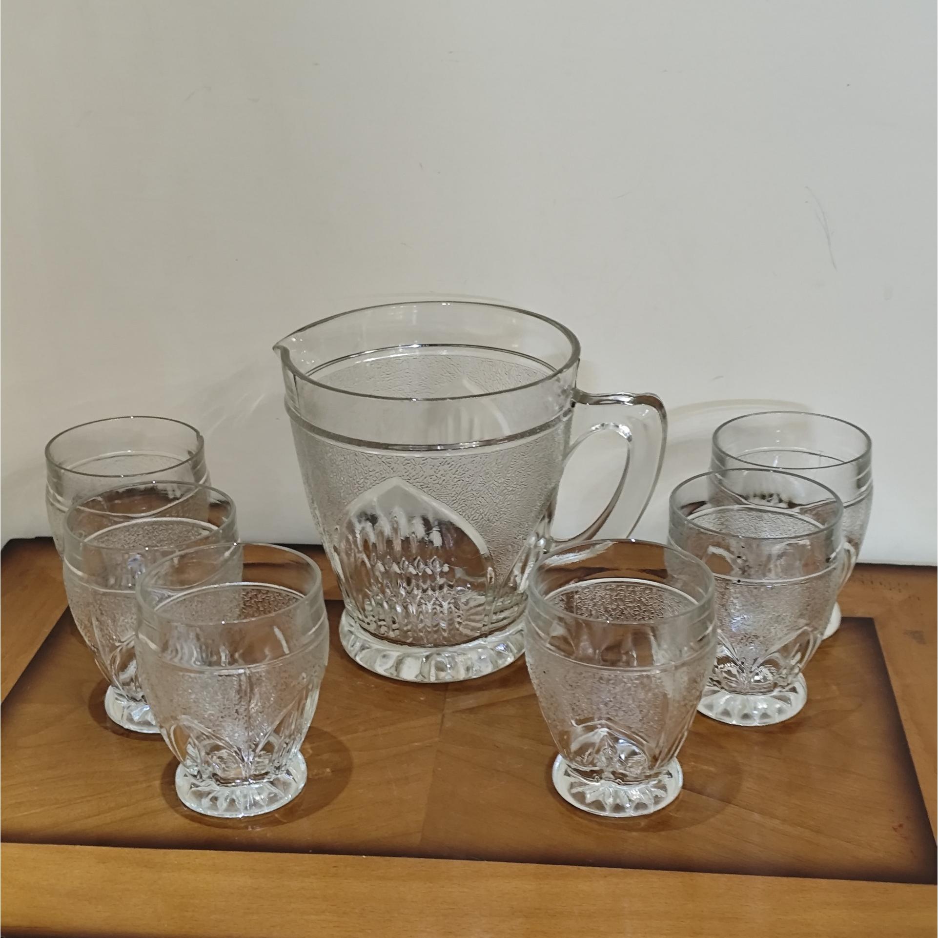 پارچ و لیوان آمریکایی کمیاب