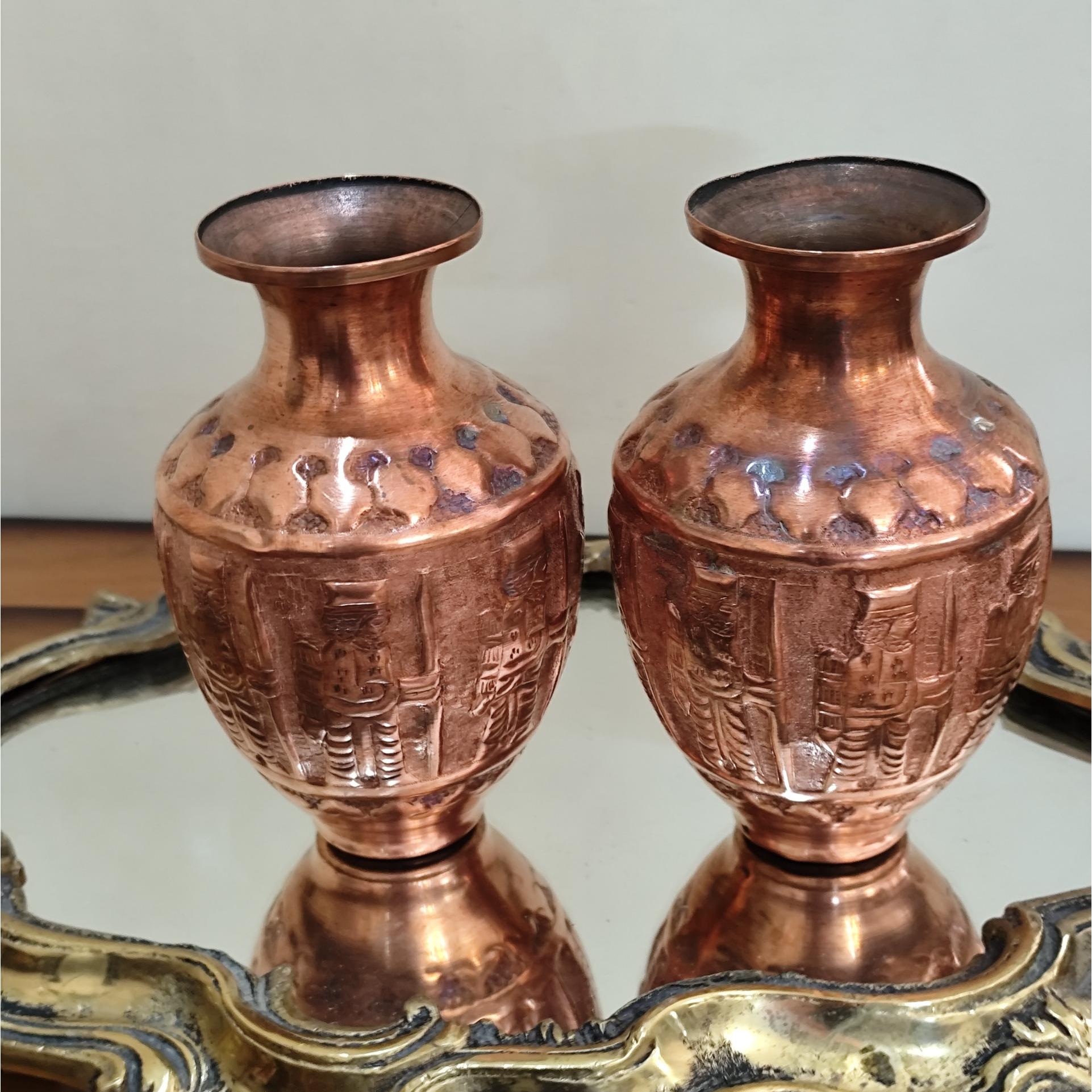 گلدان مسی قلم هخامنشی