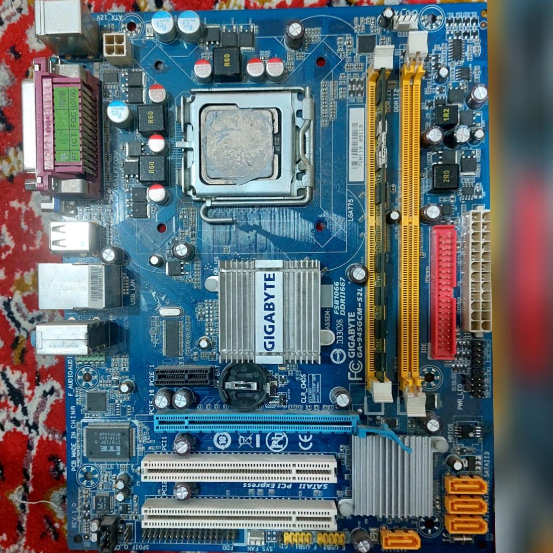 مادربرد ga945gcms2l گیگابایت