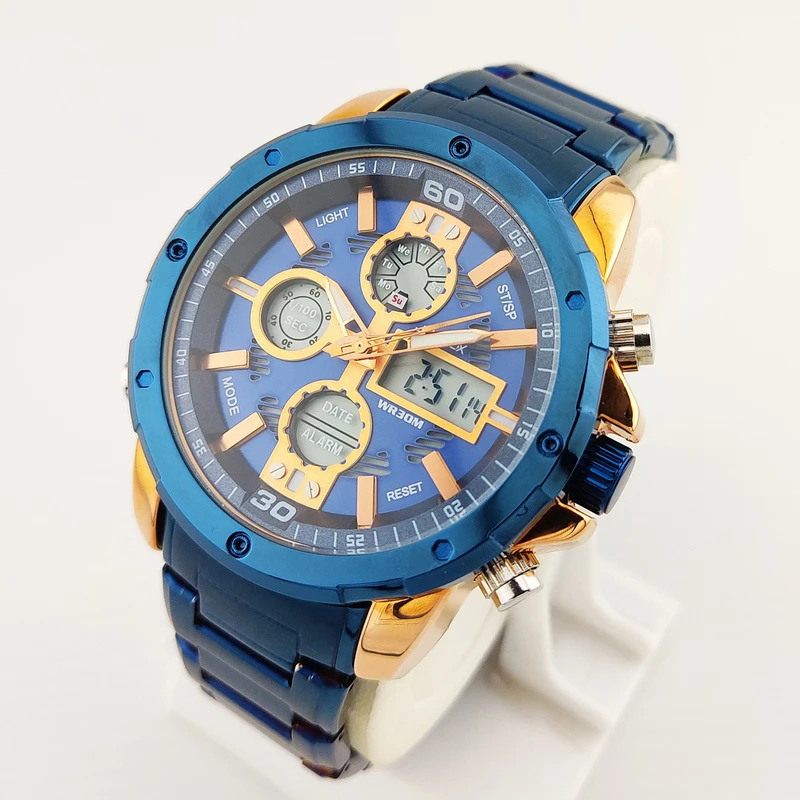 ساعت مردانه دوزمانه جوفاکس اورجینال ضدآب