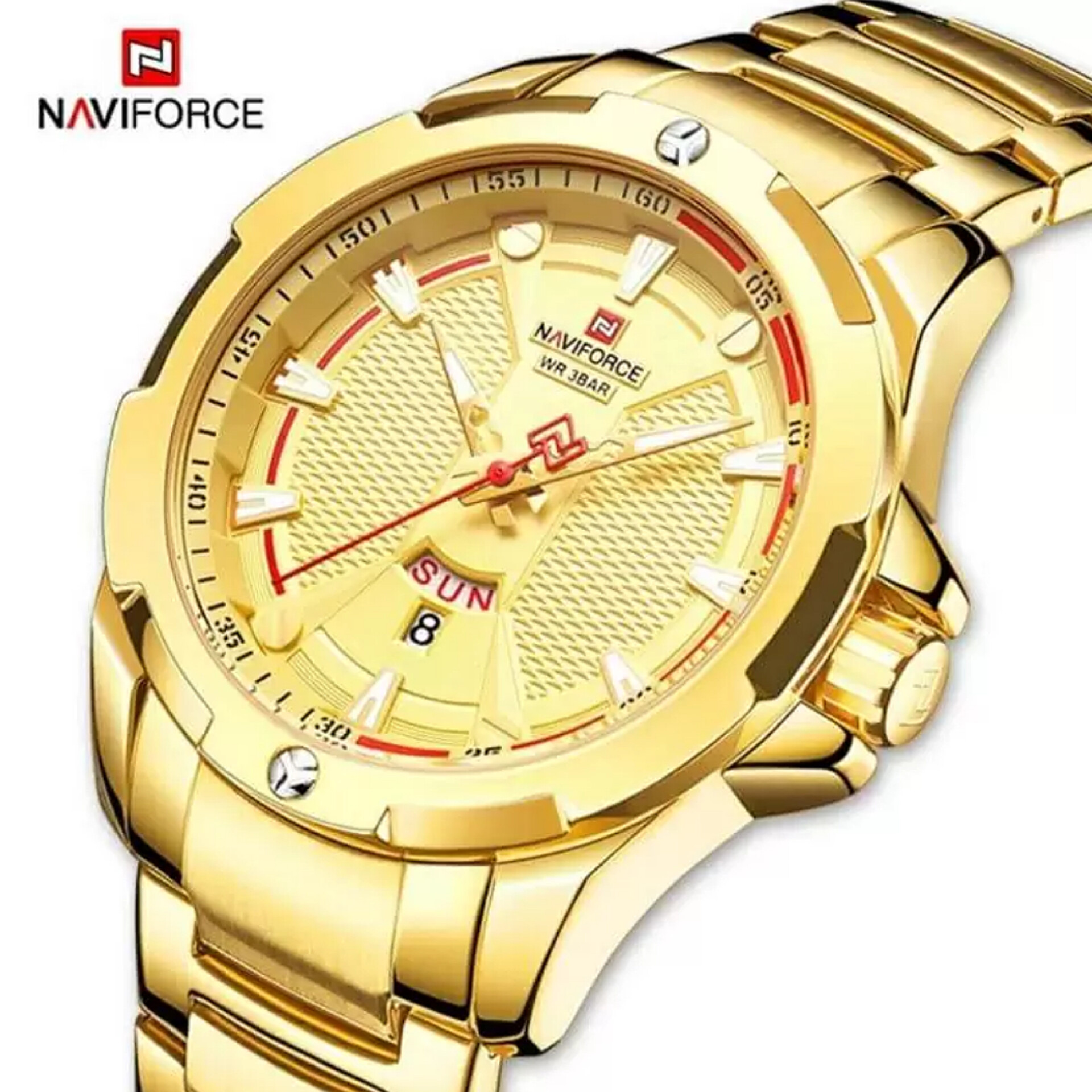 ساعت مردانه NAVIFORCE موتور قدرتمند دو تقویم