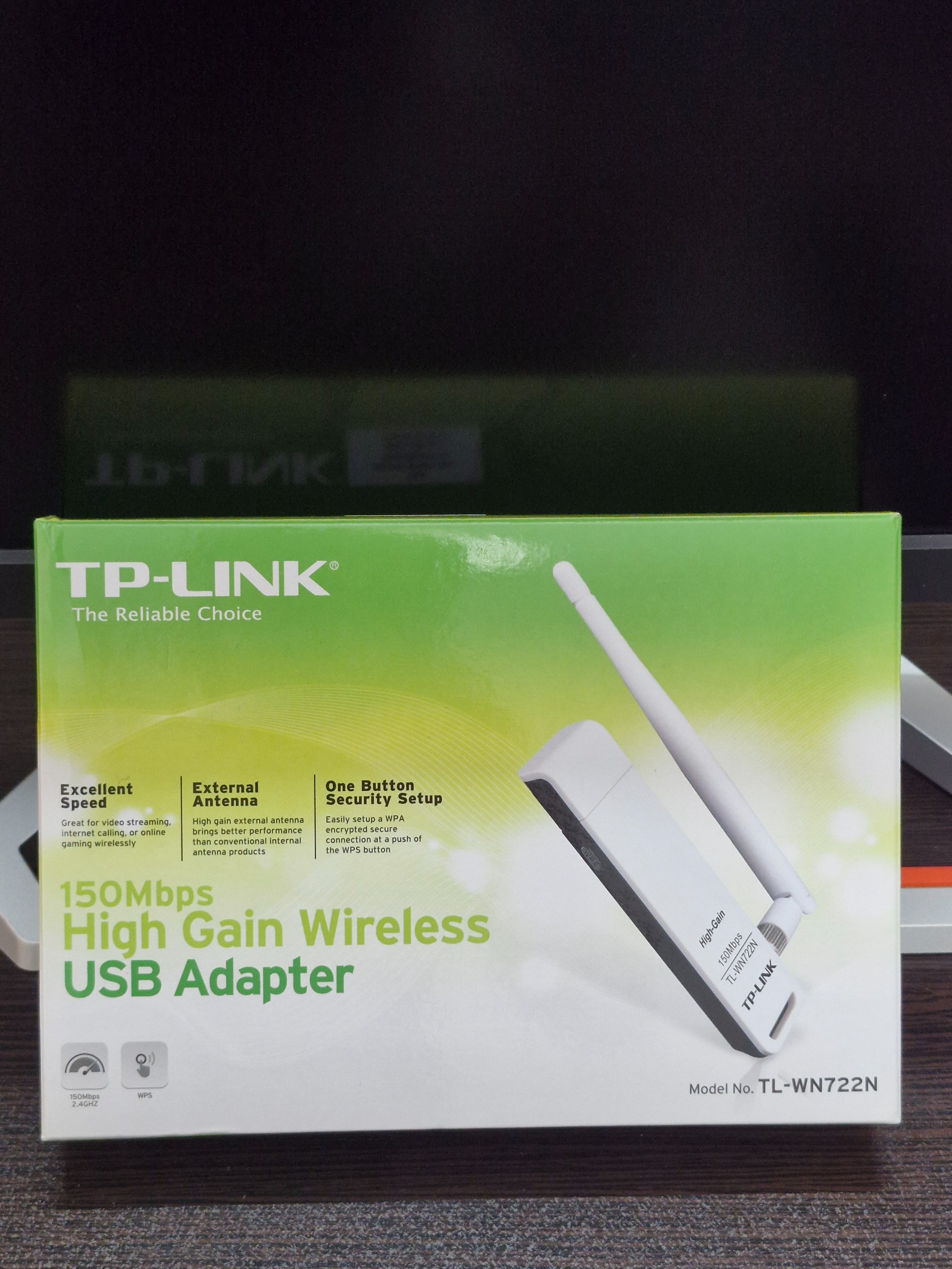 کارت شبکه بیسیم تی پی لینک مدل TL-WN722N