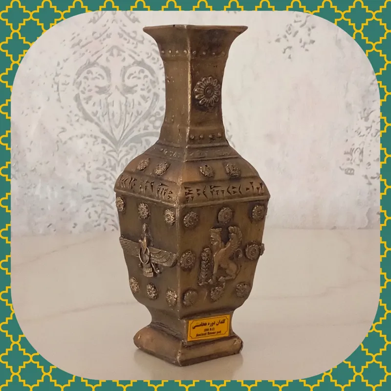 گلدان دکوری طرح دوره هخامنشی