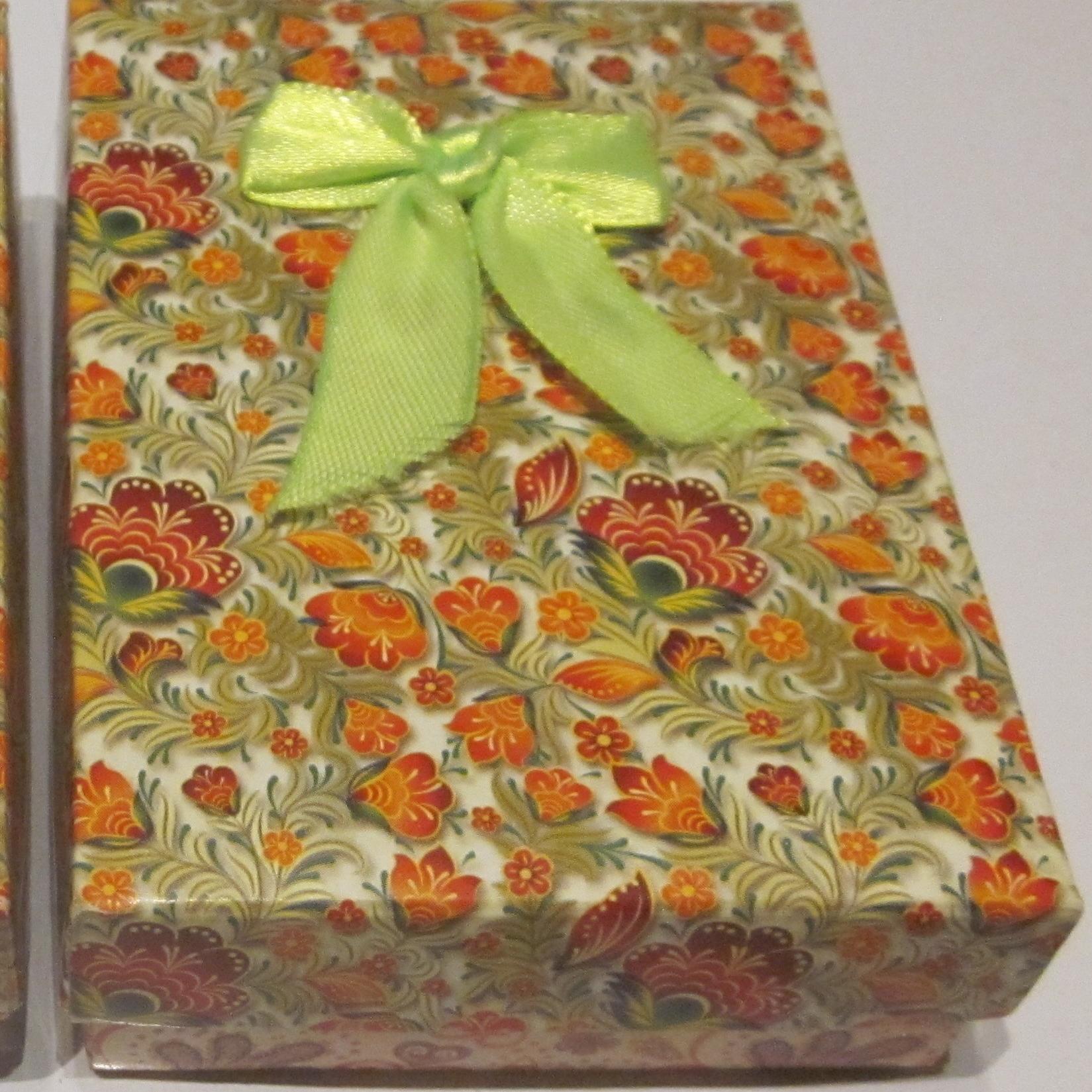 جعبه جواهر مقوایی پاپیونی