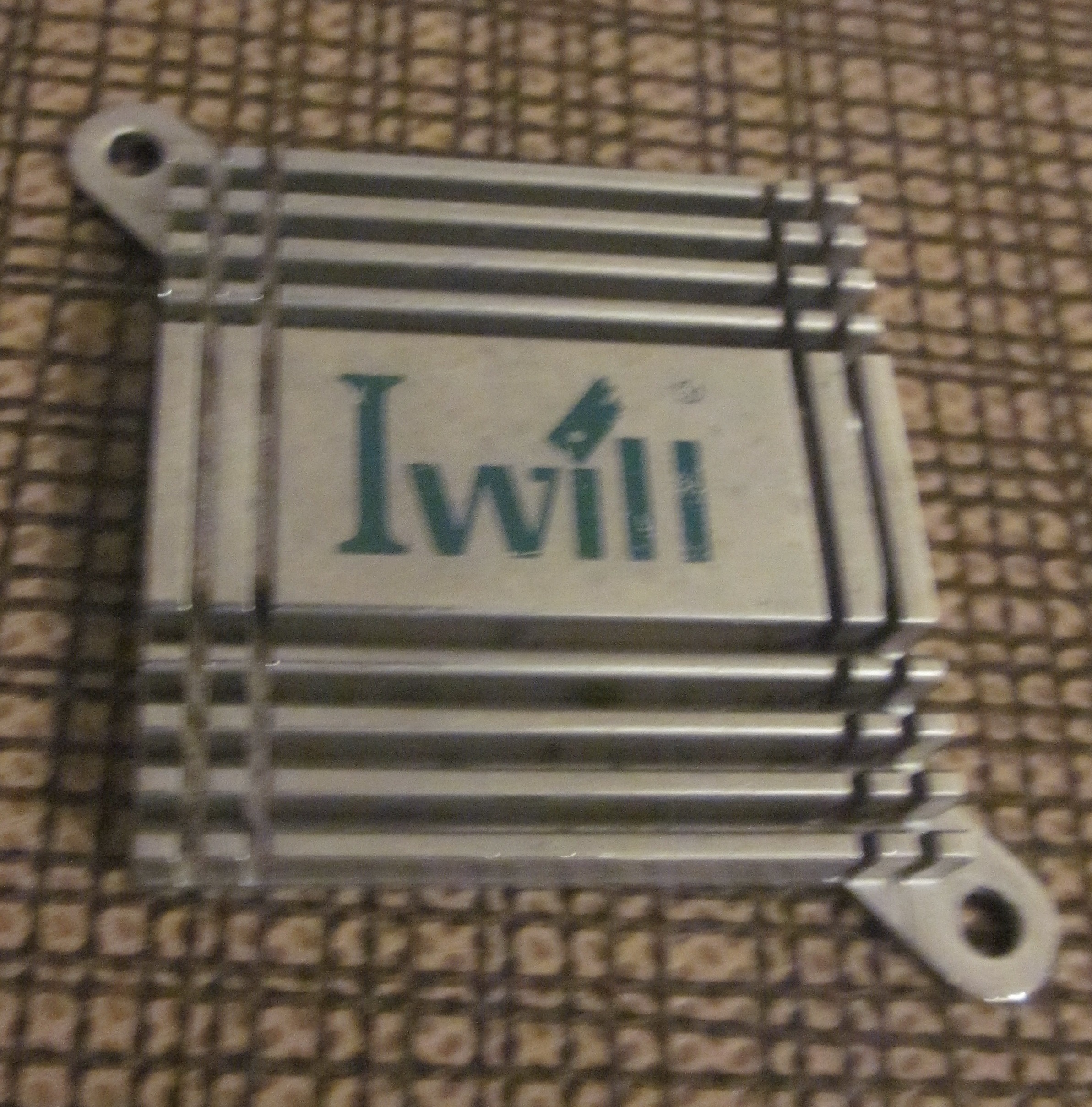مارک فلزی مادربرد قدیمی Iwill