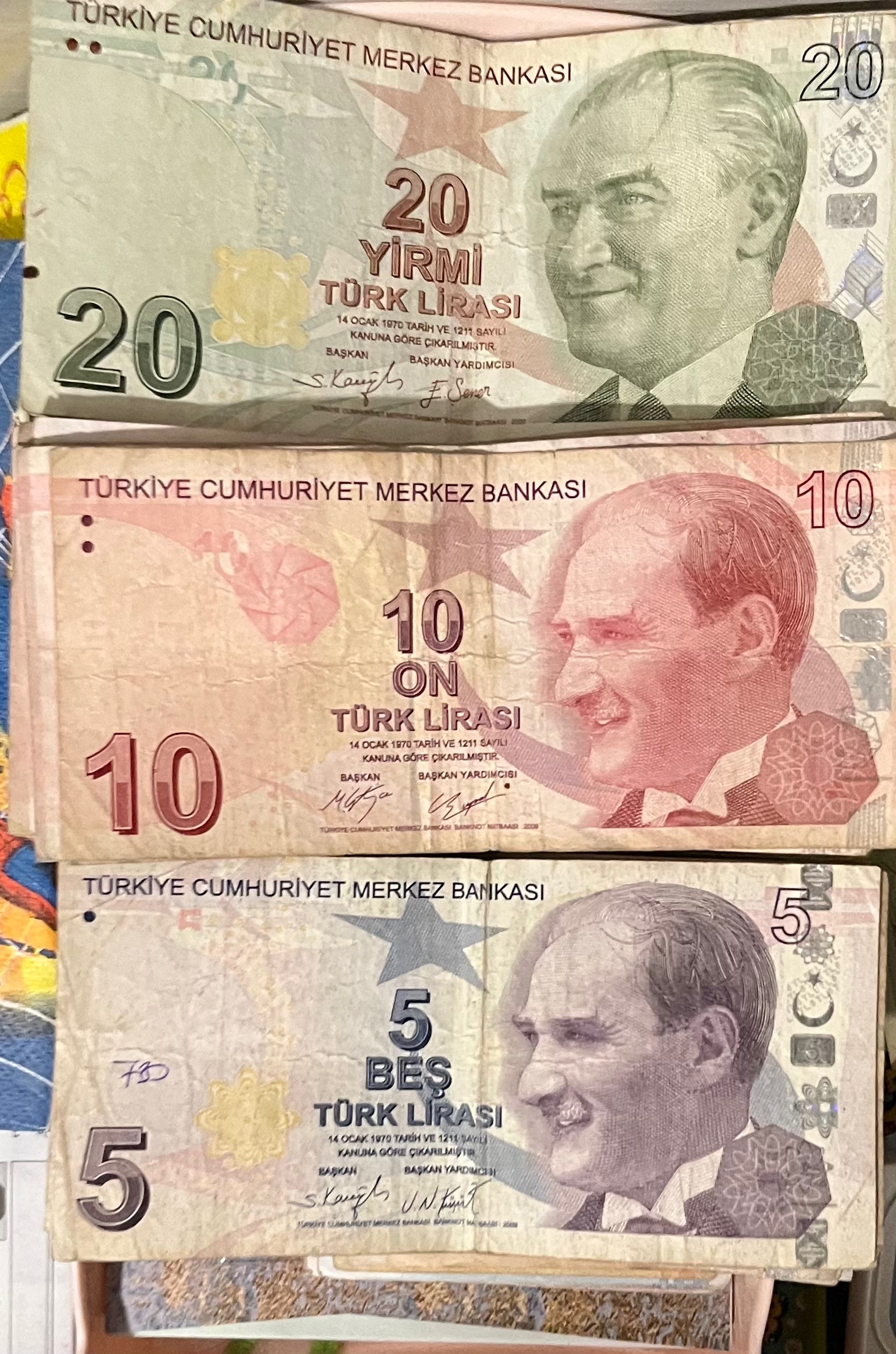 لیر ترکیه 5/10/20