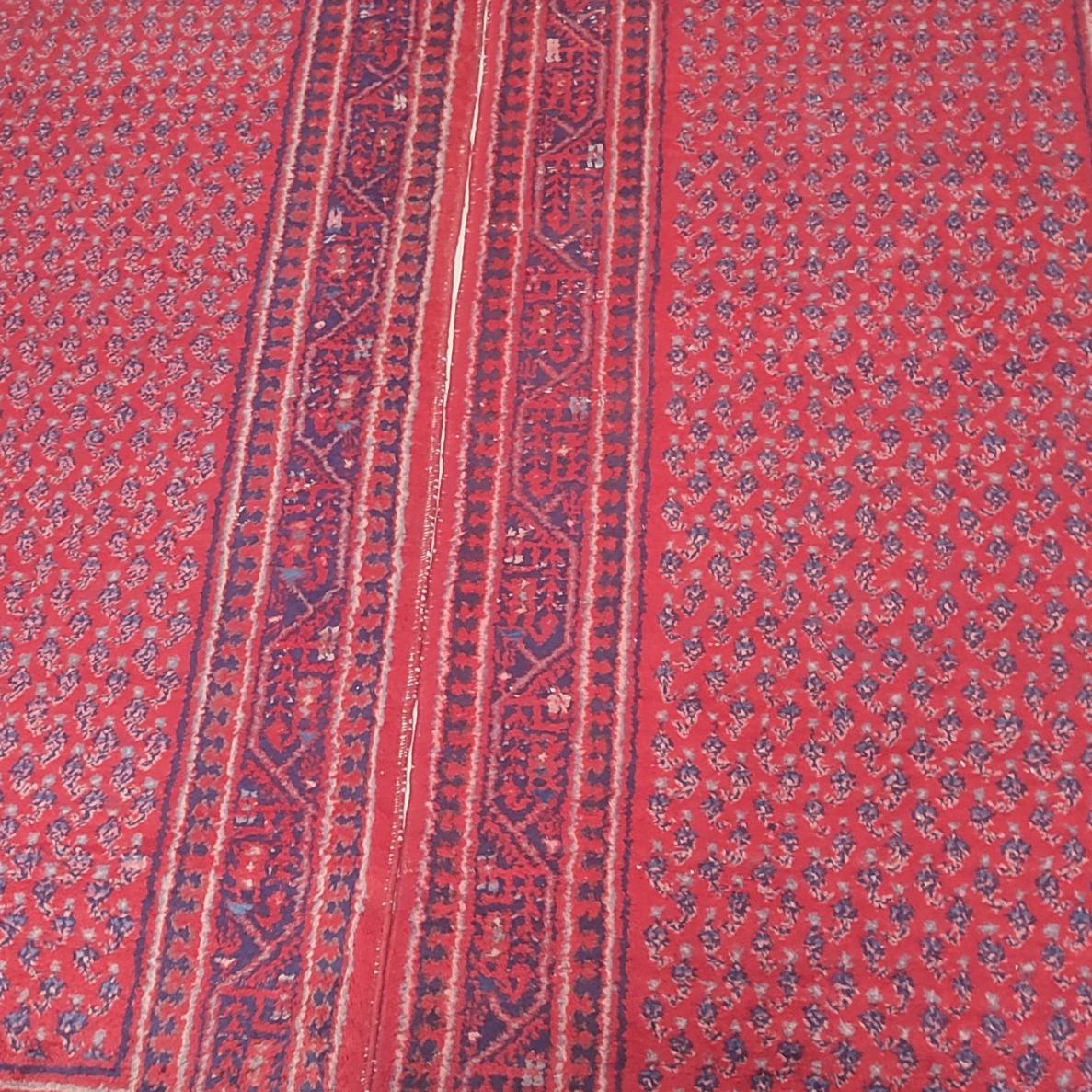 فرش دستباف کناره 3 متری 100 ساله