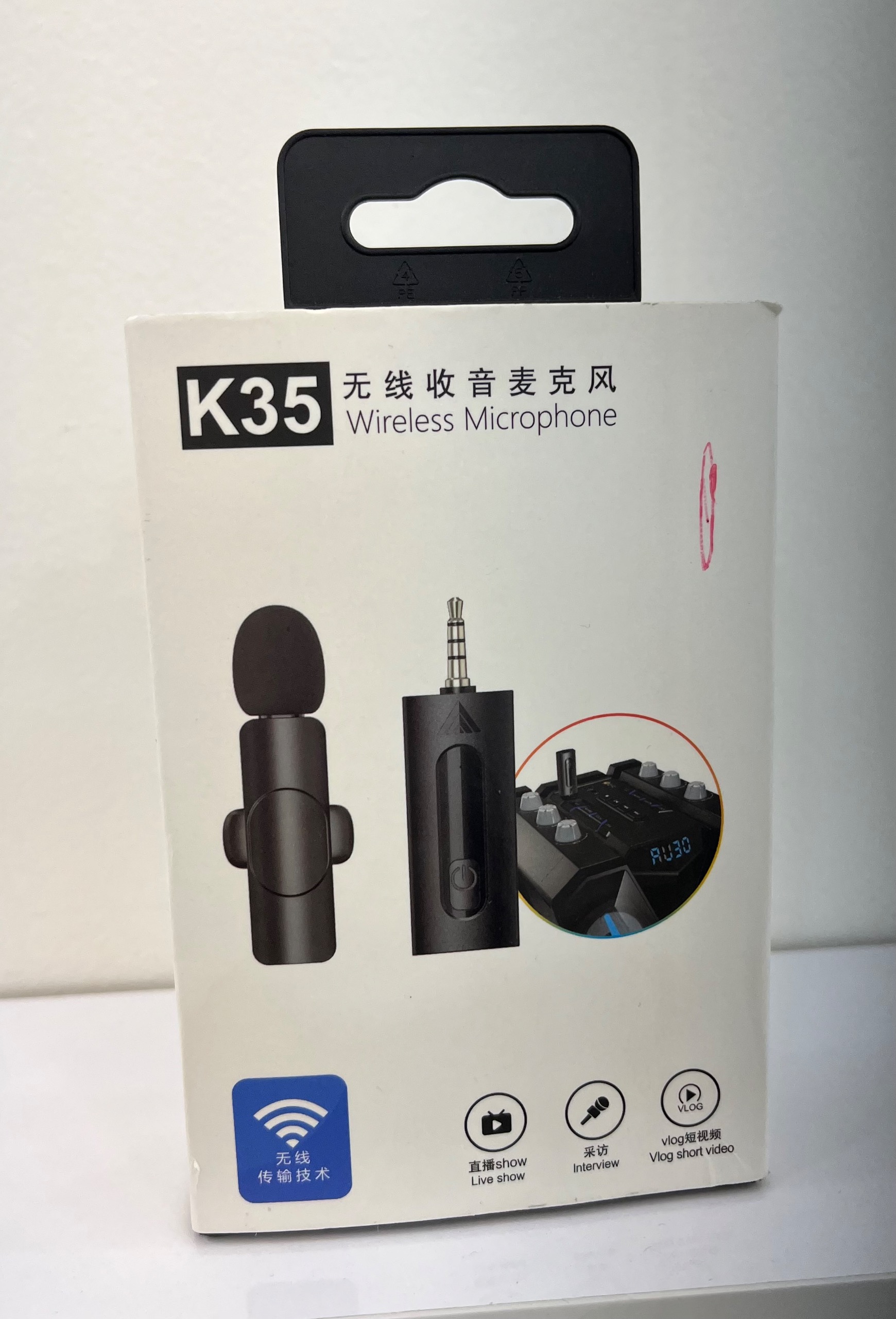 میکروفن بی سیم یقه ای،توریما K35