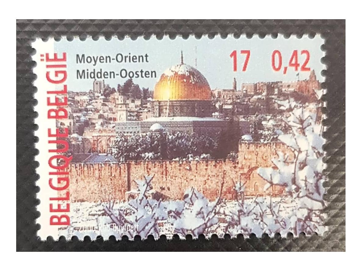 تمبر بلژیک - 2000 قدس