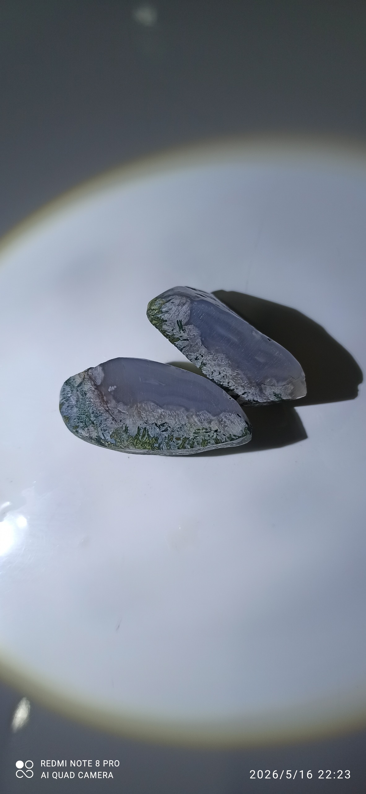 سنگ عقیق سلیمانی آبی