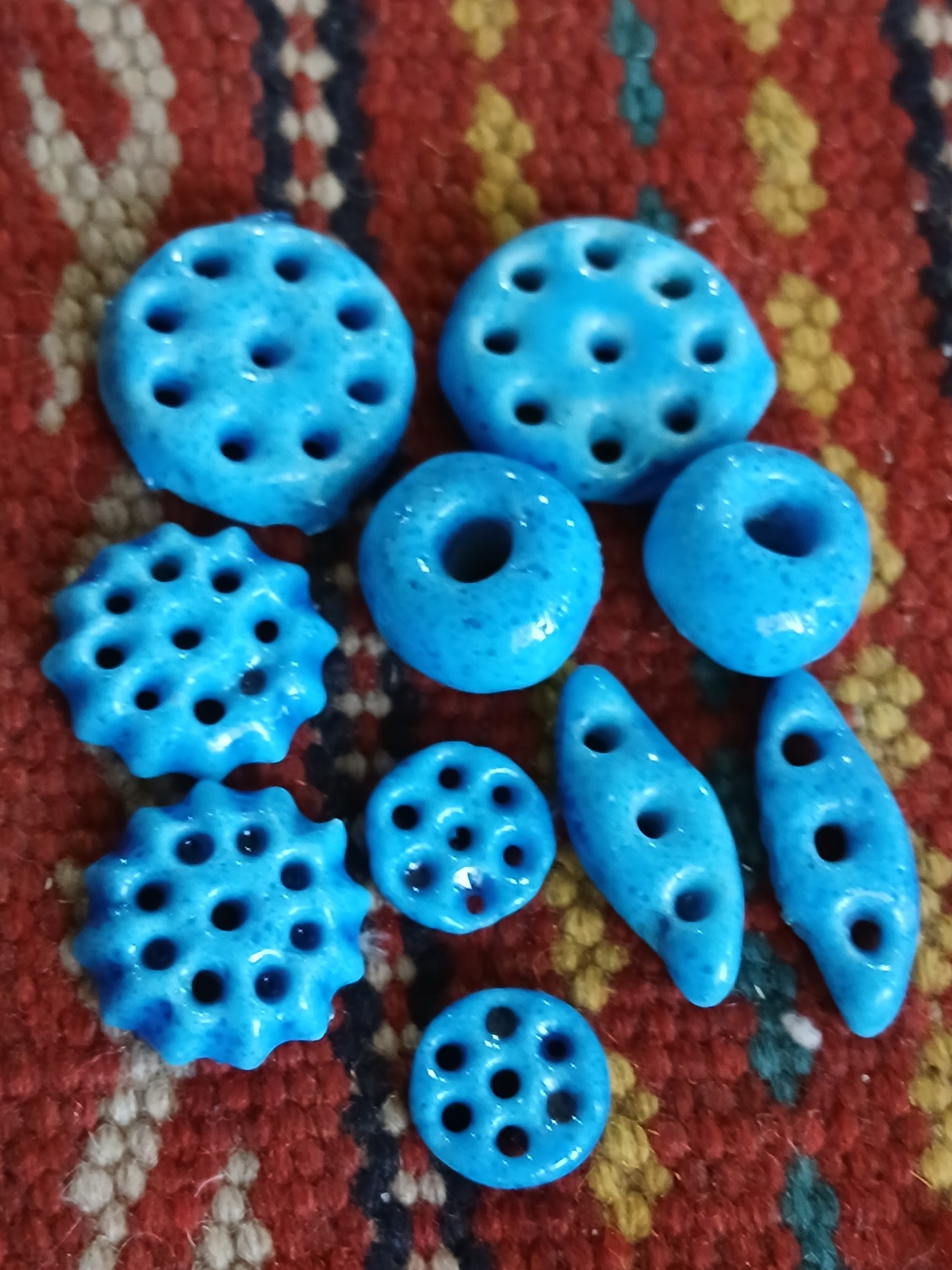 مهره آبی چشم زخم پک 10 عددی