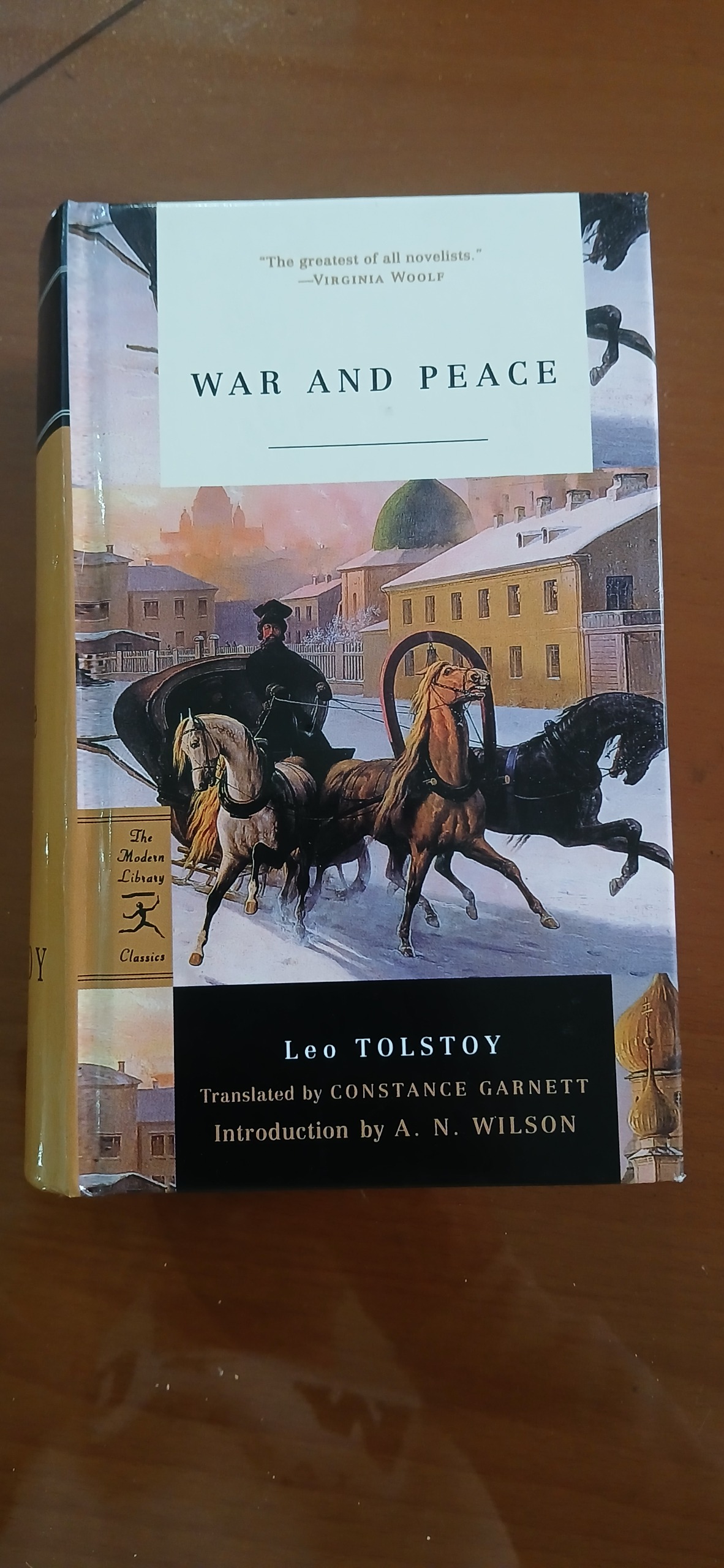 WAR AND PEACE خیلی قطور بسیارنایاب چاپ امریکا