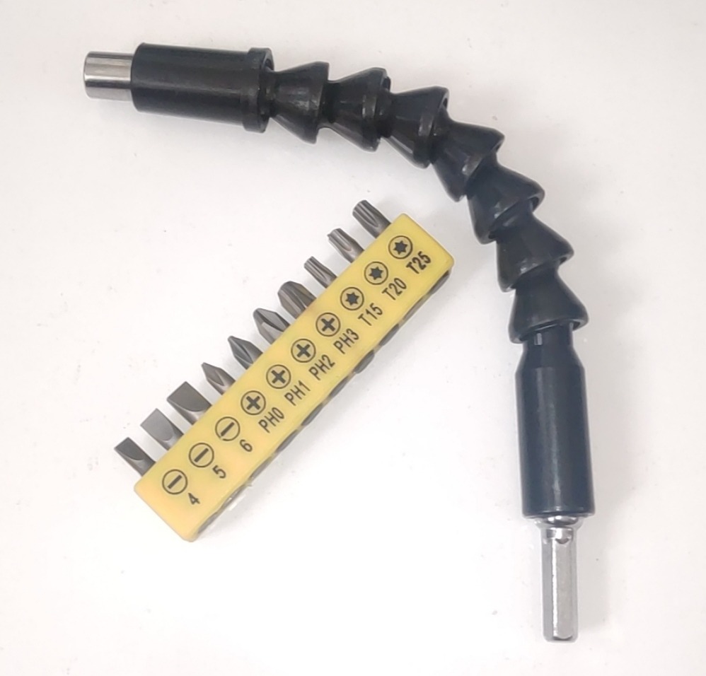 ست سری پیچ گوشتی شارژی ( 11 عددی)