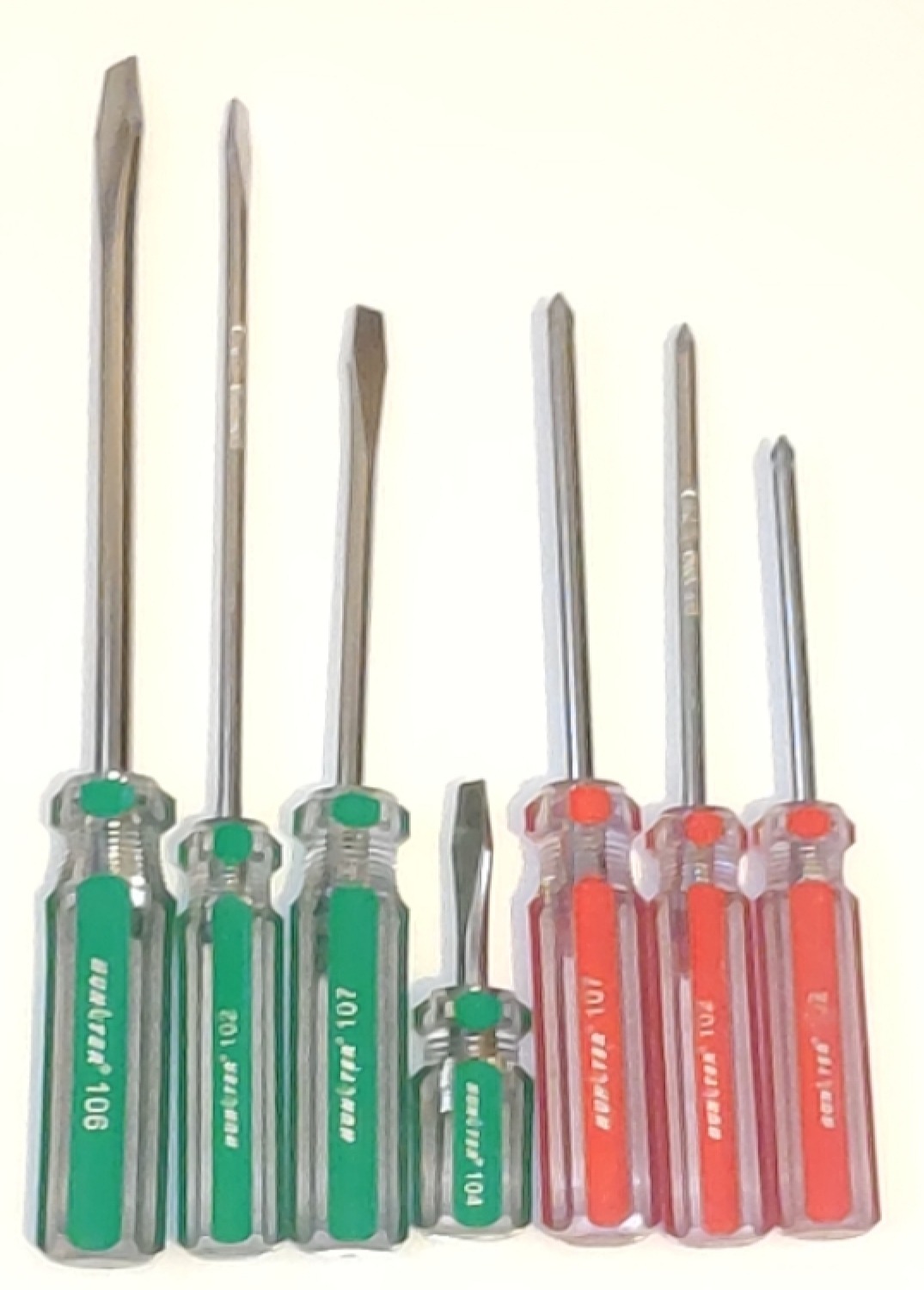 ست پیچ گوشتی 7 عددی بزرگ (از آلیاژ کروم وانادیوم)