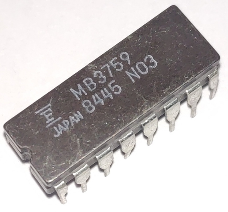 آی سی MB3759 بدنه سرامیکی ( فوجیتسو ژاپن)