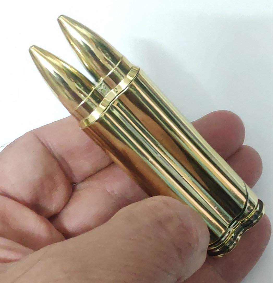 فندک اتمی طرح فشنگ بدنه فلزی (بسیار شیک و کاربردی)