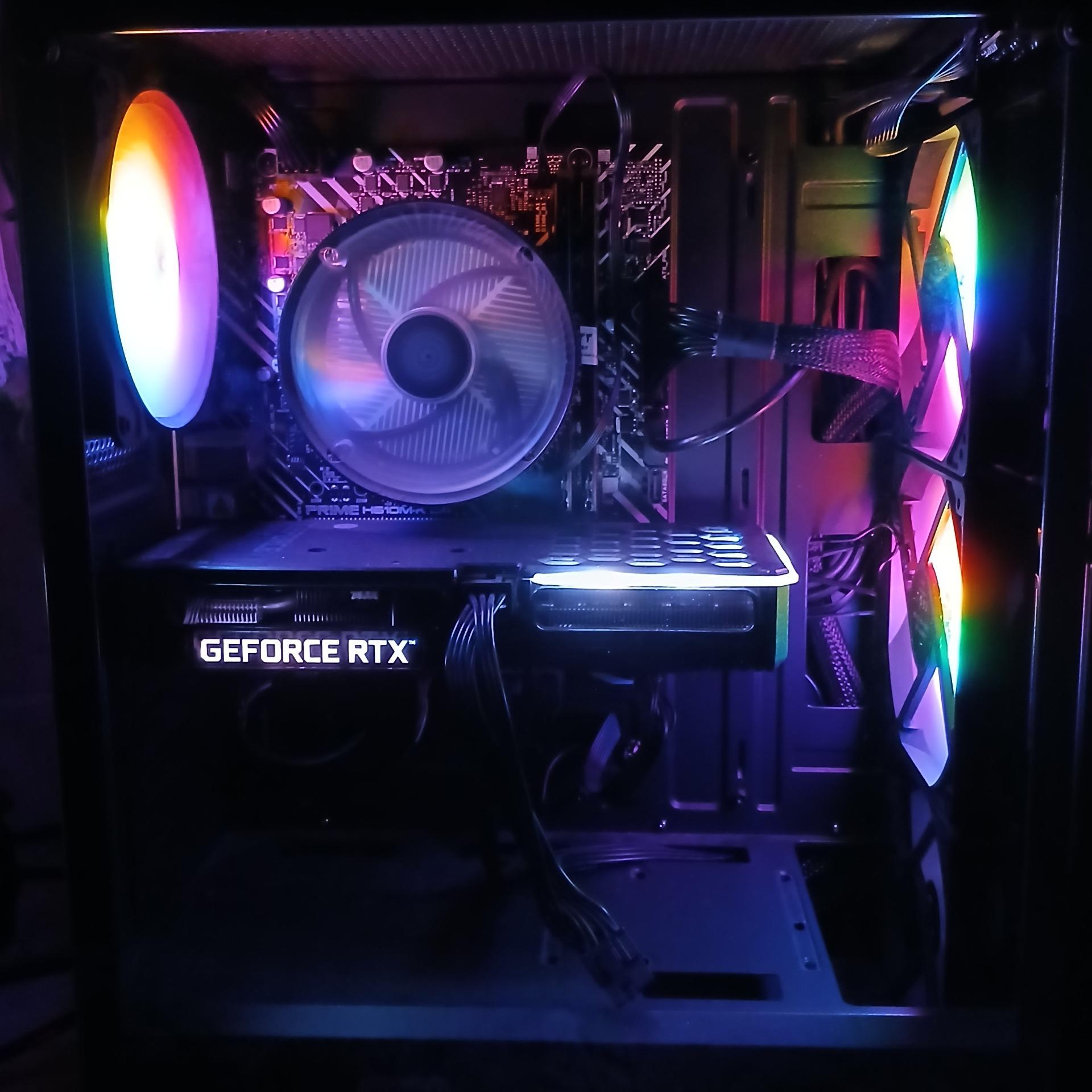 کیس گیمینگ rtx 3060 ti نسل 12