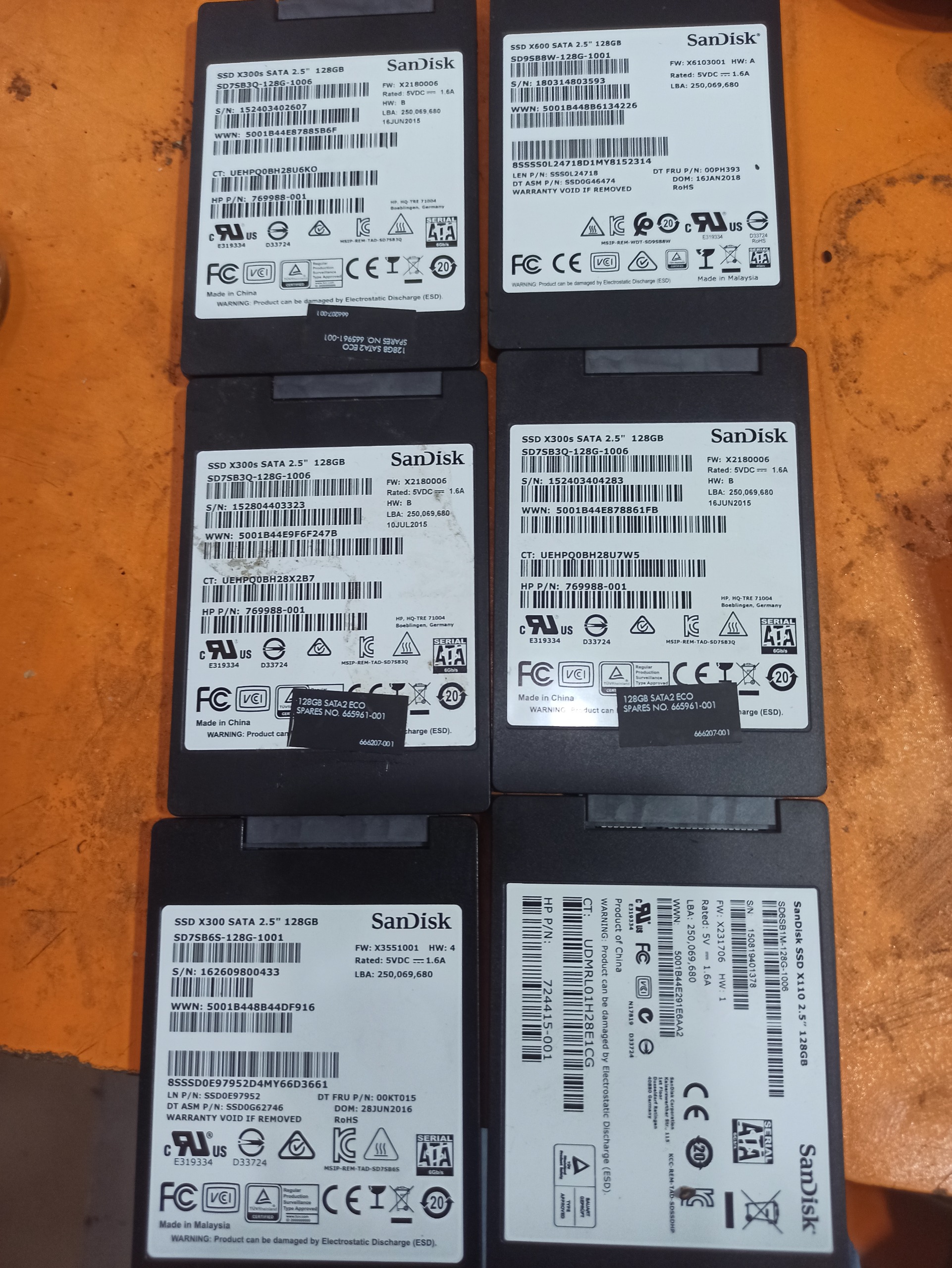 Ssd 128 sandisk اصلی