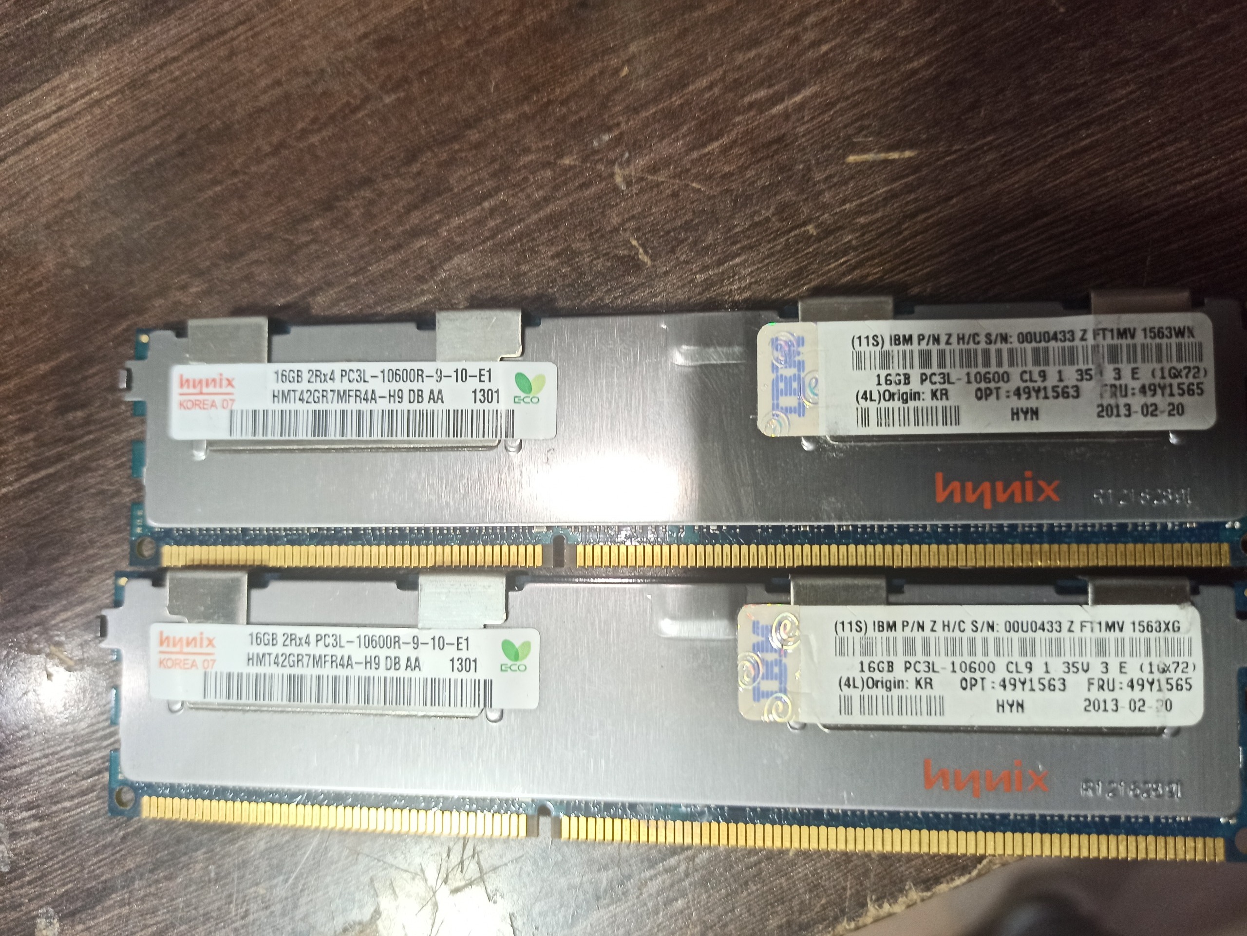 رم 16 گیگ سروری ddr3