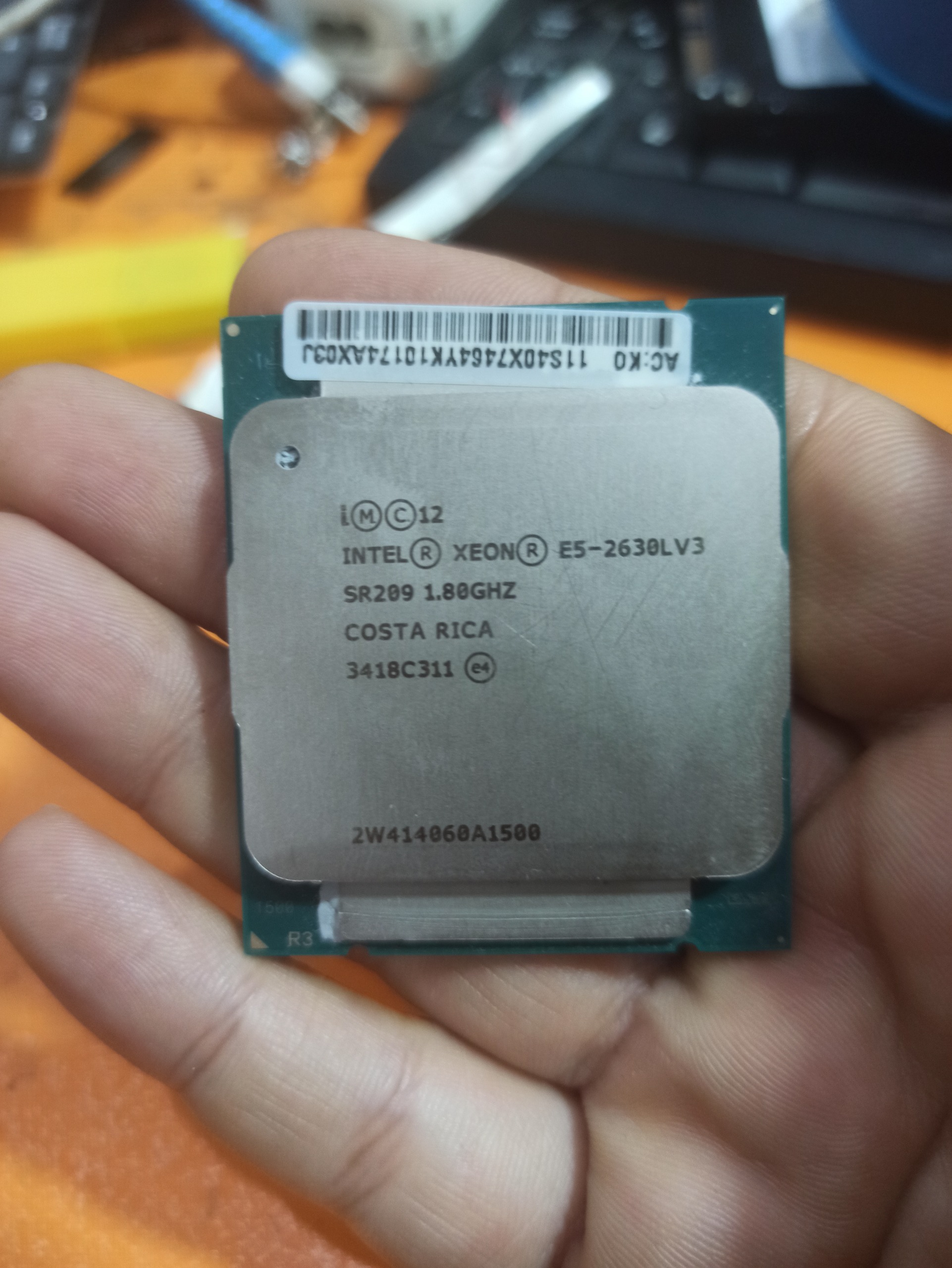 Cpu سرور استوک e5 2630 lv3