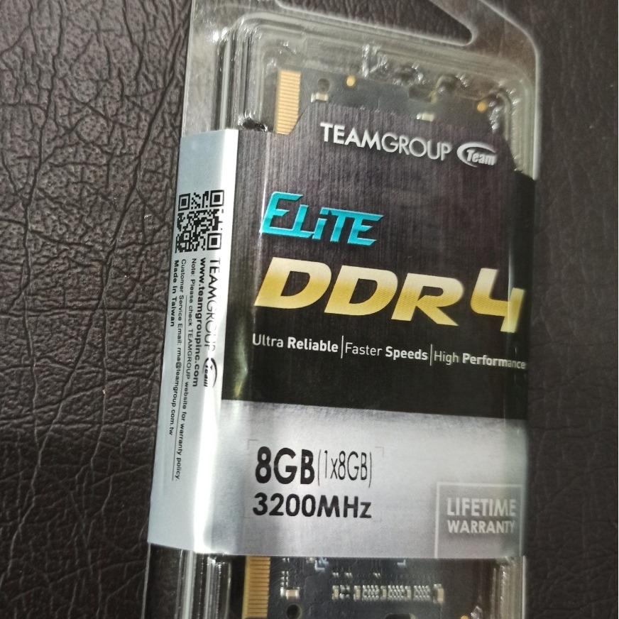 TeamgroupRam 8 gig 3200 لپ تاپی