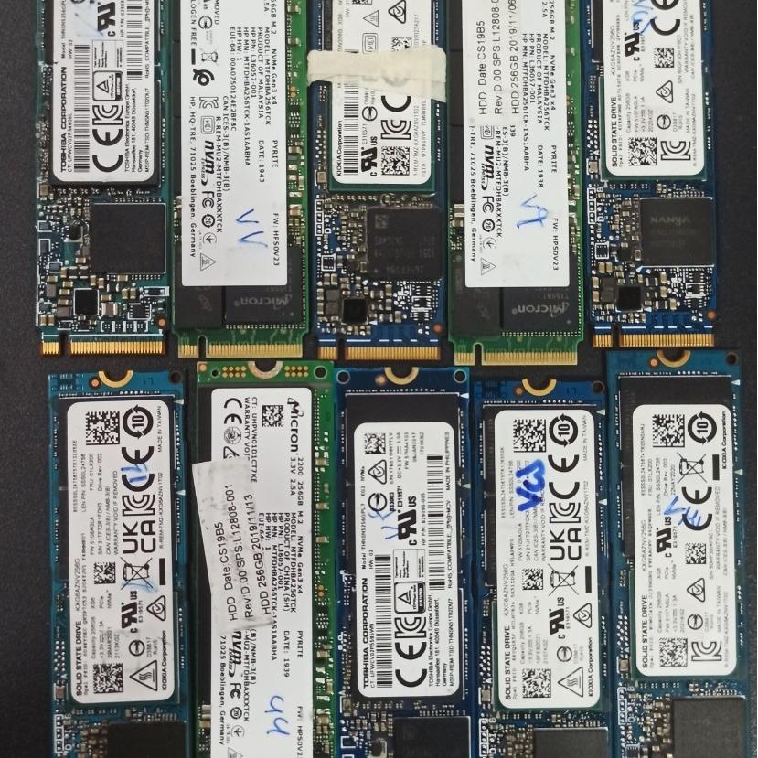 استوکSsd m.2 256 gig nvme