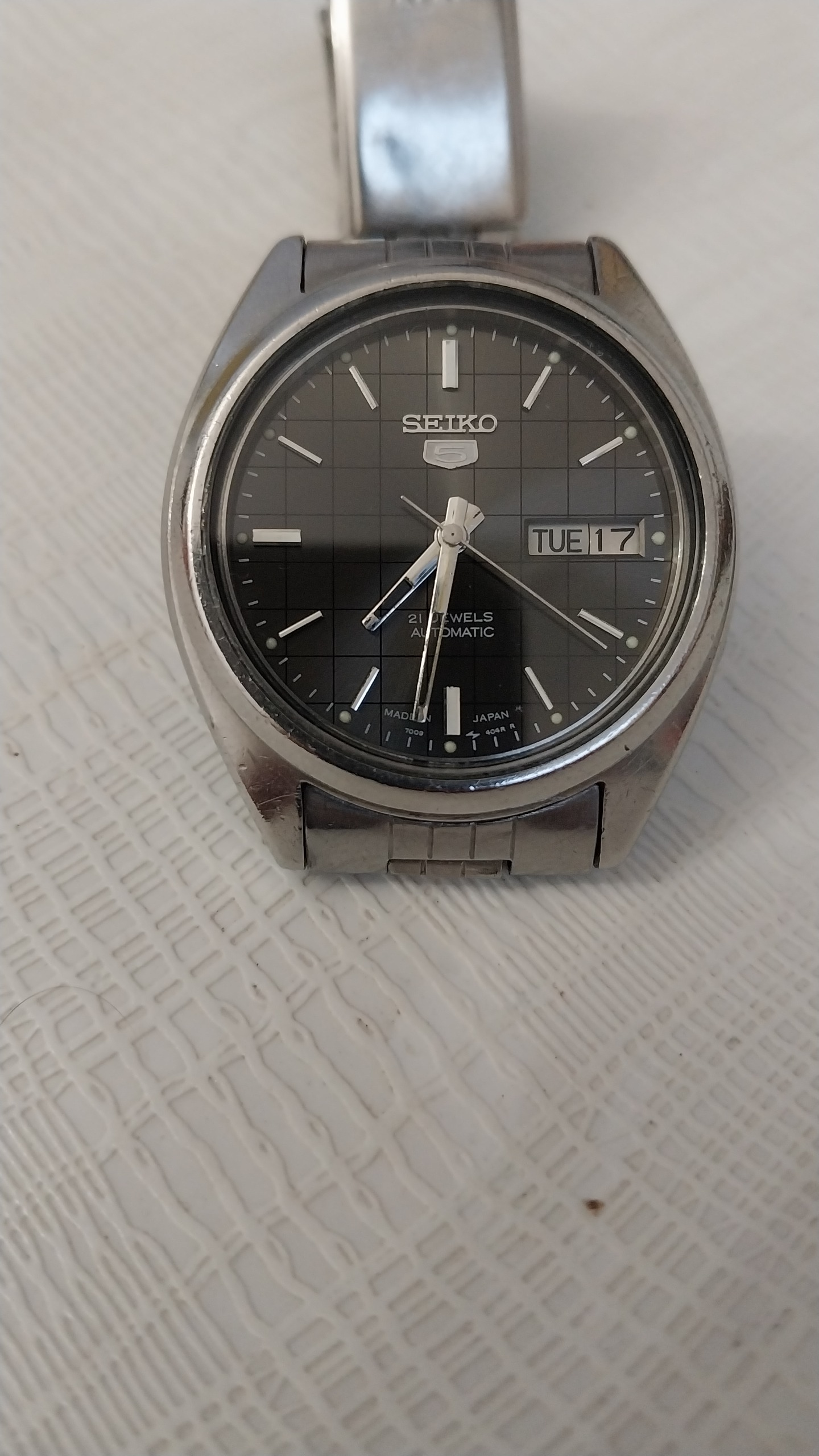 سیکو اتوماتیک کالیبر7009 زیبا وفابریک