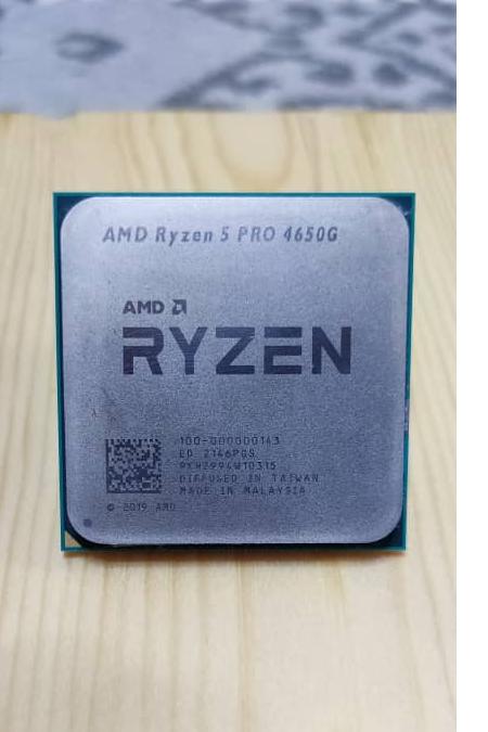 سی پی یو cpu ryzen5 4650G pro