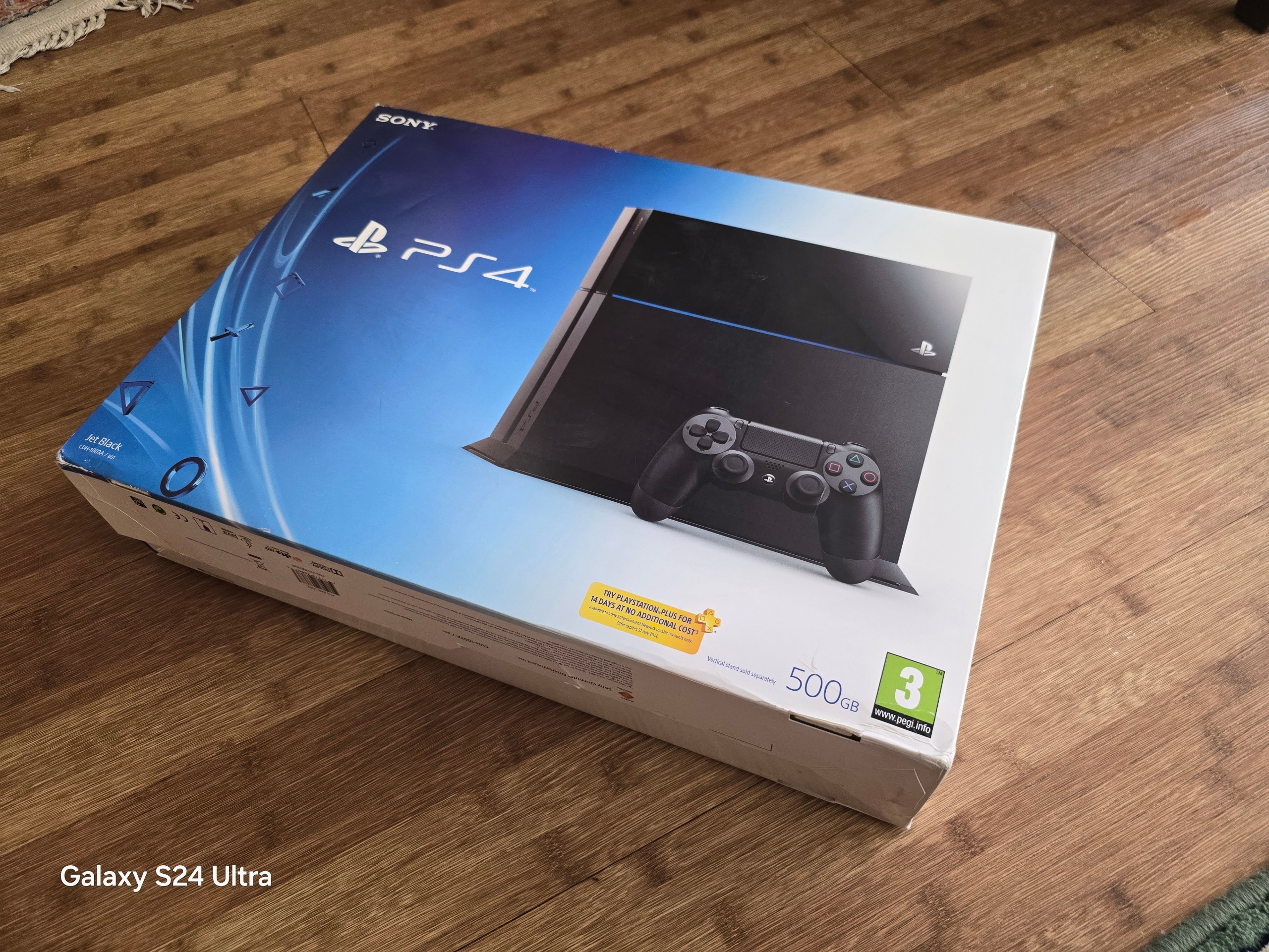 کارتن کنسول پلی استیشن 4