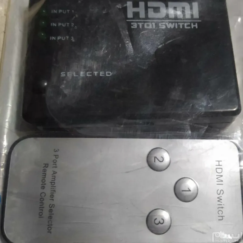 سوییچ HDMIیک به 3ریموت دار