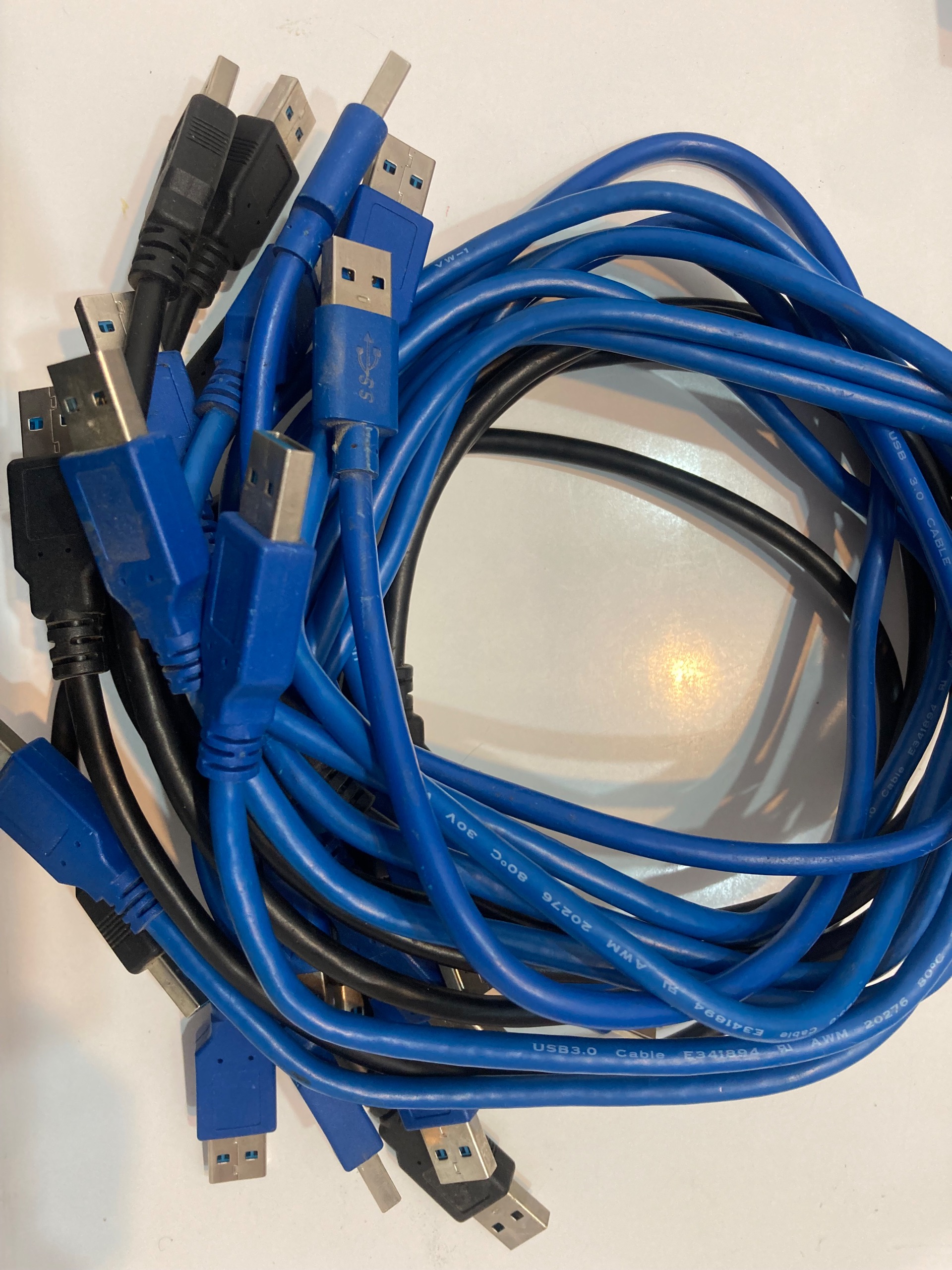 کابل 2 سر USB 3 نری 60cm