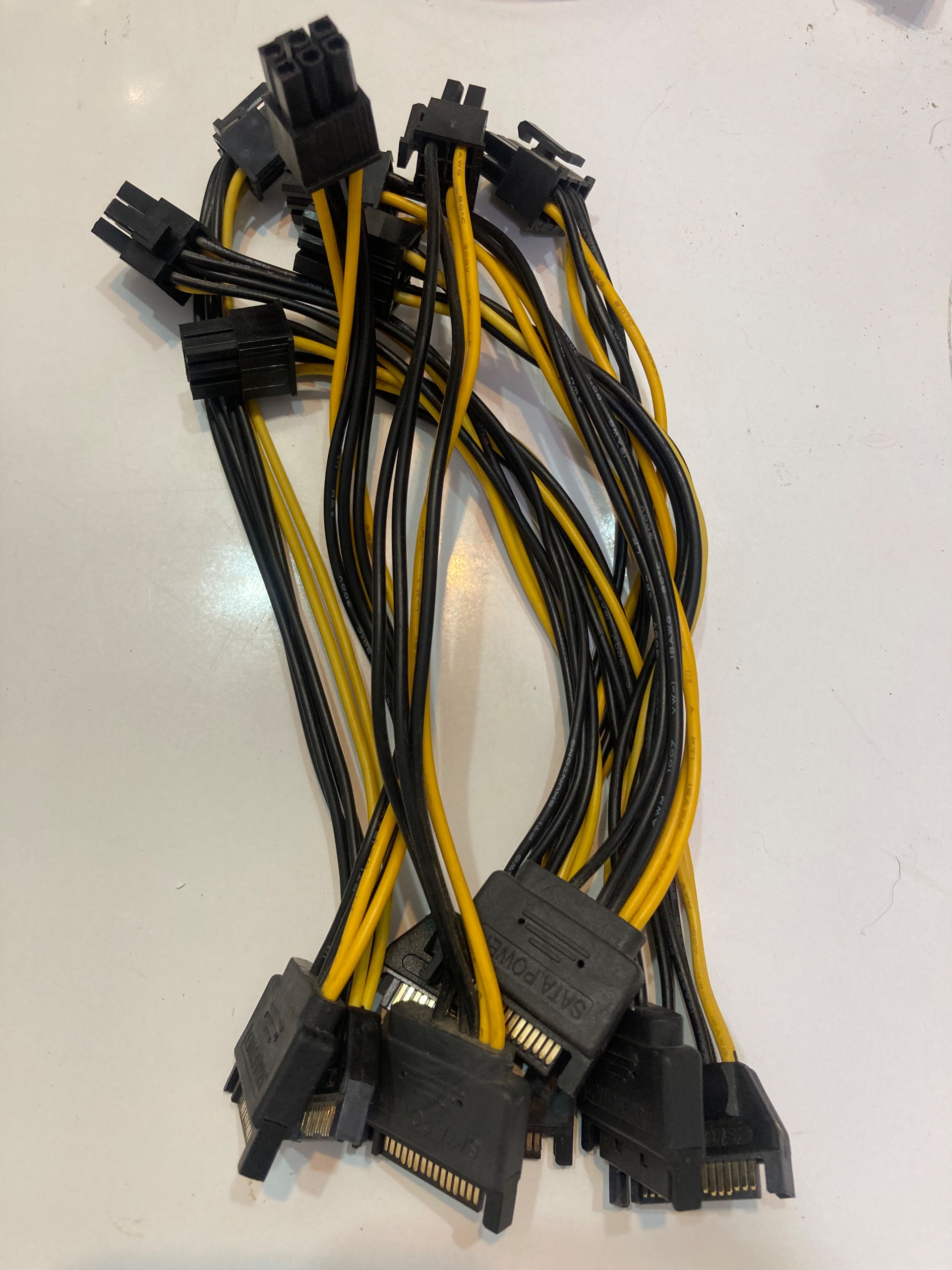 کابل 6 پین به ساتا 20cm