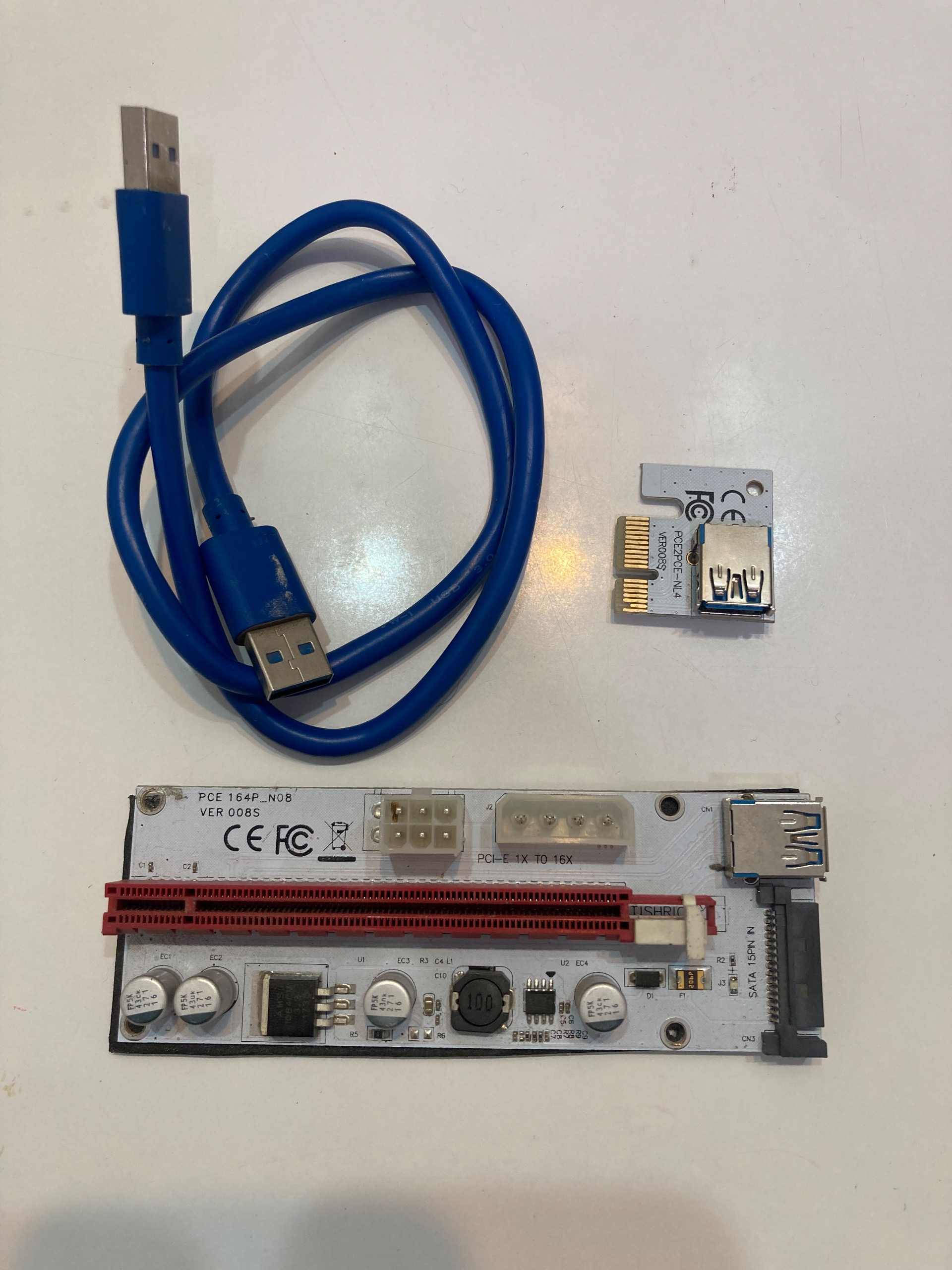 رایزر کارت گرافیک مطابق عکس ها 3 مدل