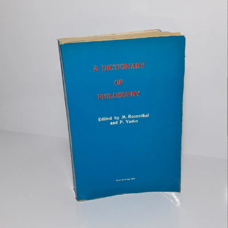 A DICTIONARY OF PHILOSOPHY